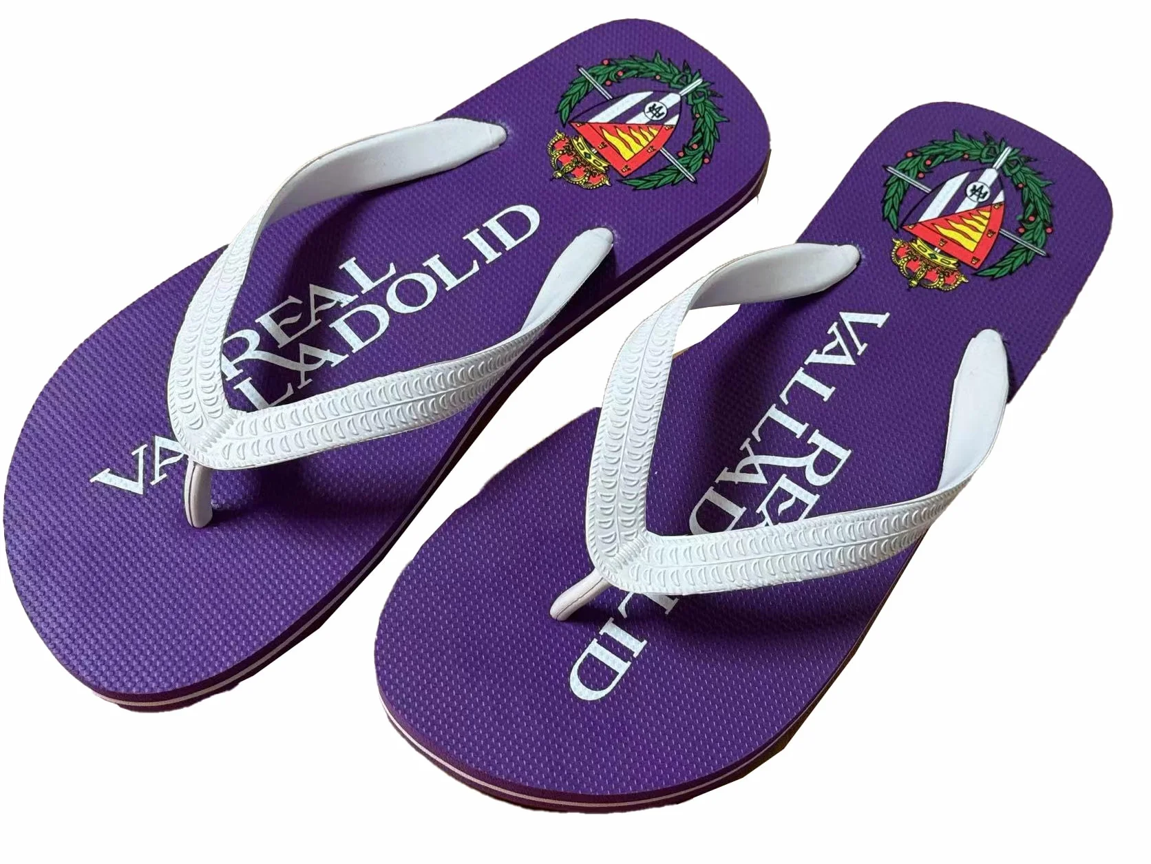 Real Valladolid Chancla Violeta Unisex Adulto