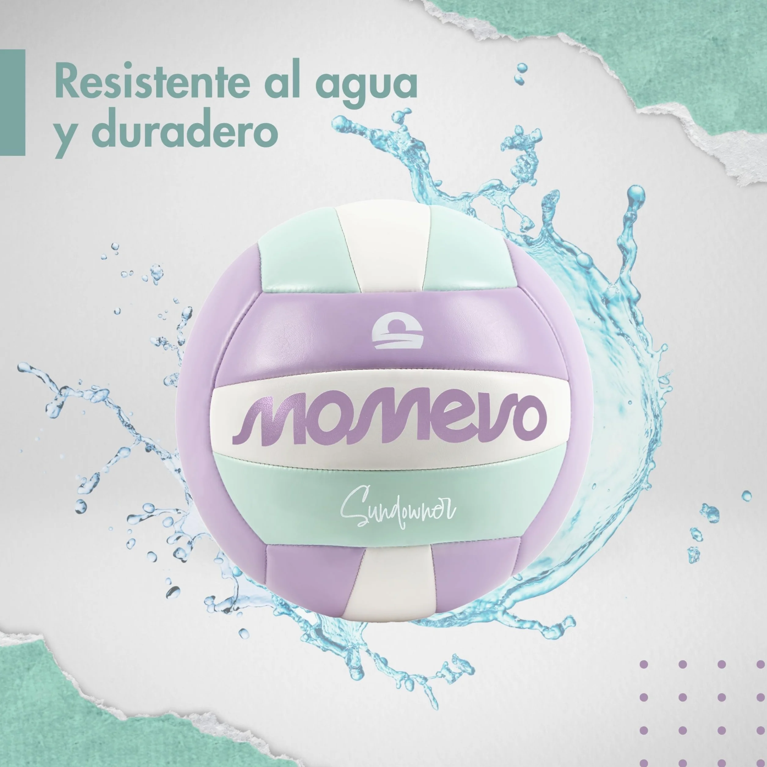Balón de Vóley Playa Tamaño 5 Certificado DVV Super Suave y Resistente para Outdoor Playa Arena