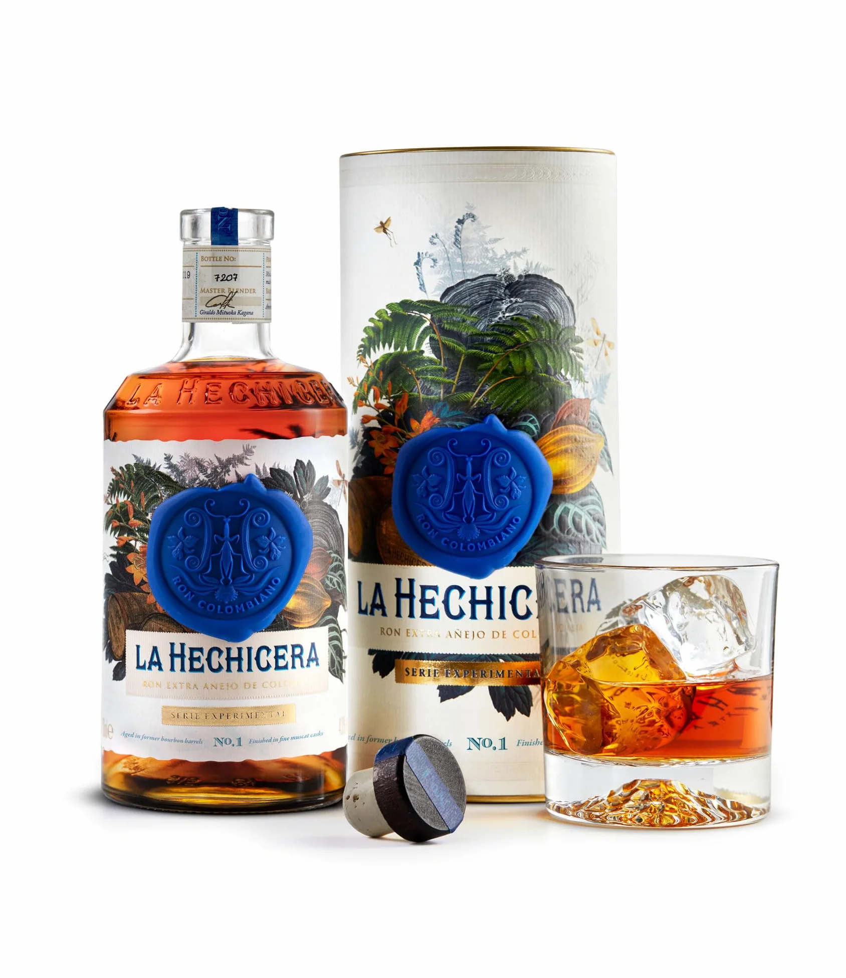 La Hechicera Serie Experimental N.1 Ron Extra Añejo de Colombia - 700 ml