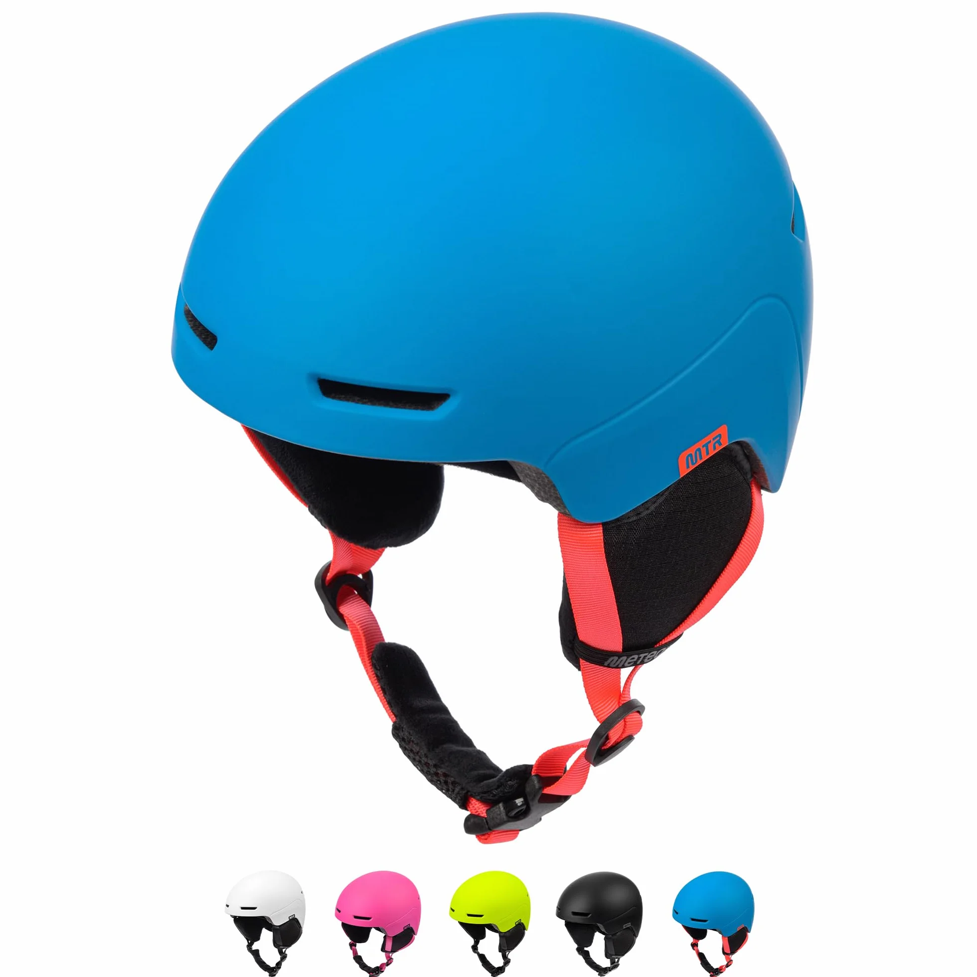Meteor Casco de Esquí y Snowboard para Niños Niñas - Casco de Seguridad Deportes de Invierno