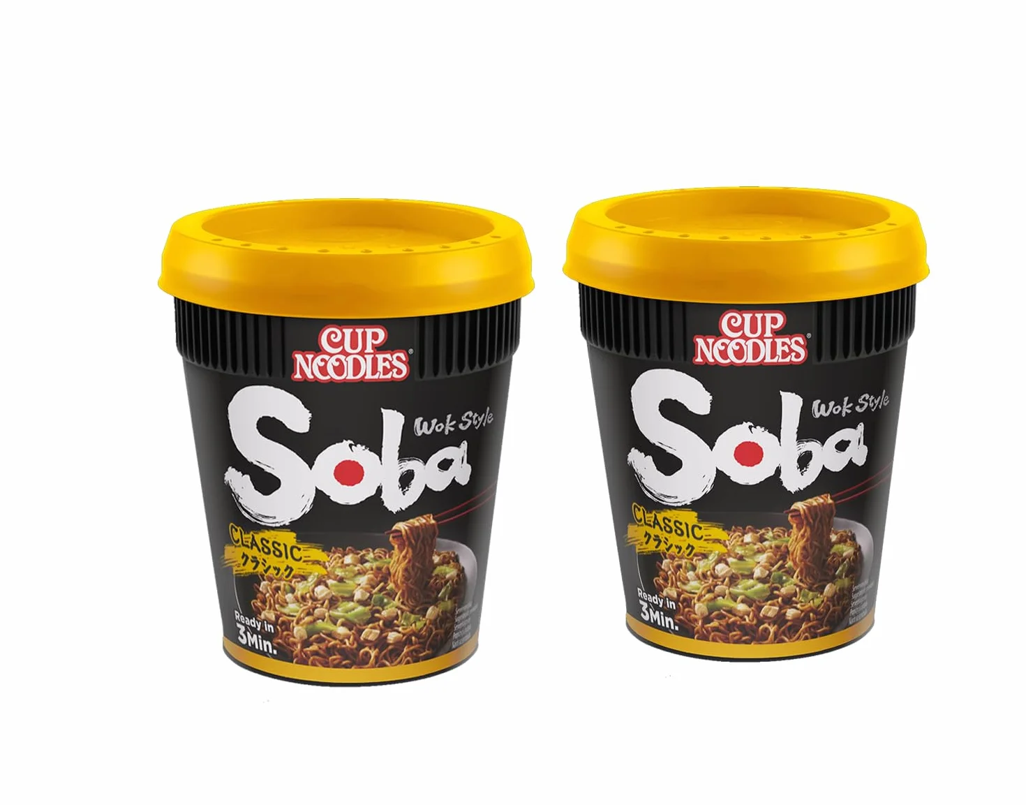 Nissin Ramen Box 8 piezas Soba Cup fideos instantáneos Yaki Soba variados