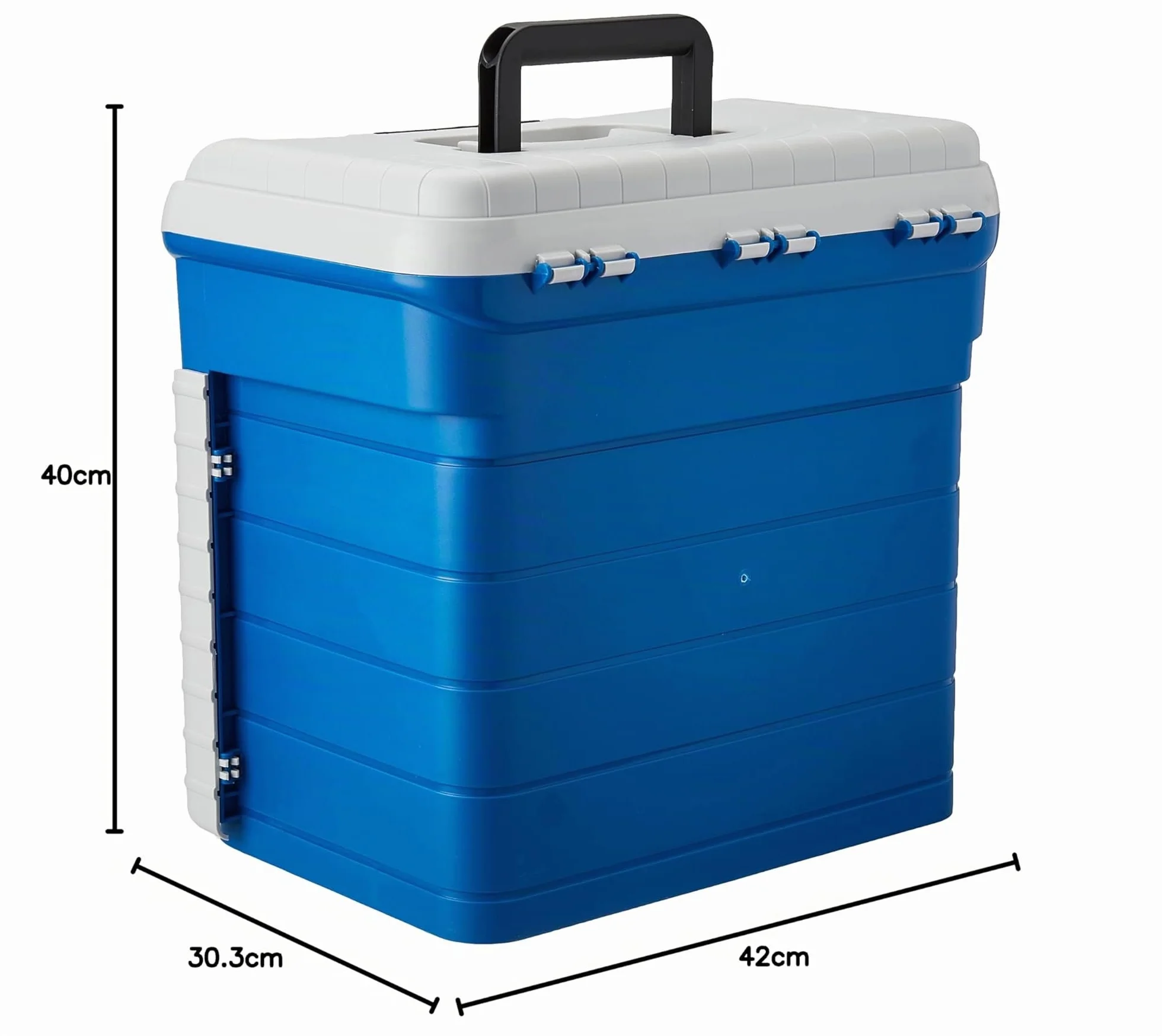 Bolsa para Transportar, Proteger y Organizar Equipo de Pesca, Azul, Talla única