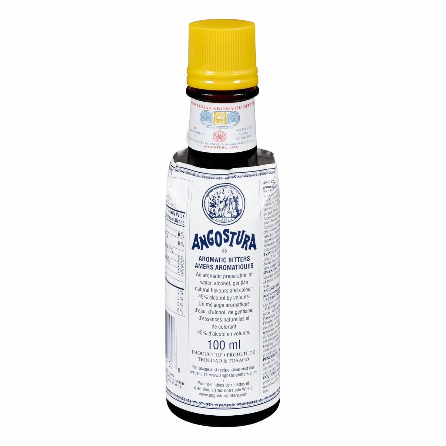 Angostura Aromatic Bitter Botella 10 Cl (447% Vol)