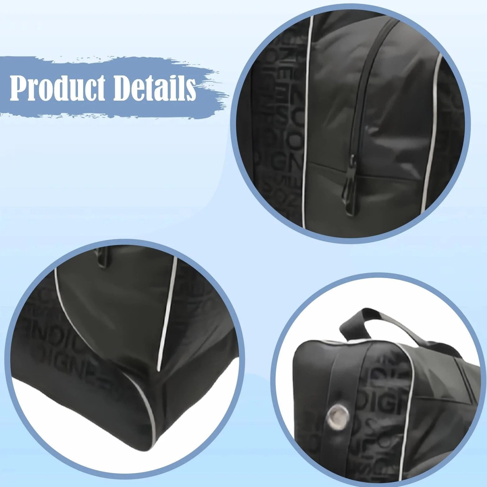 Sharplace Bolsa para Botas de Montar Tela Oxford Impermeable con Asa de Transporte