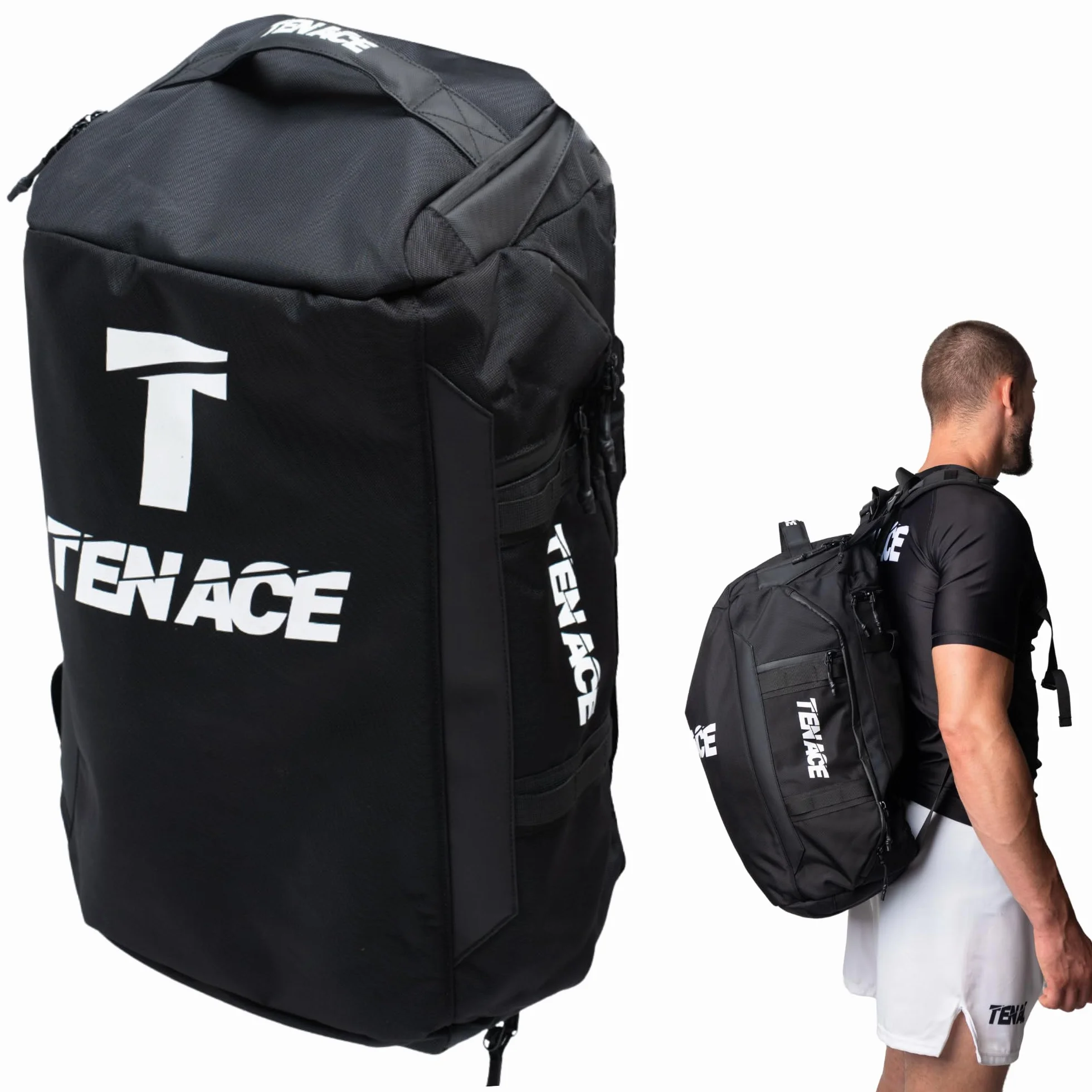 Tenace Mochila Grande Jiu Jitsu MMA Bolsa Deporte Grappling Boxeo Muay Thai