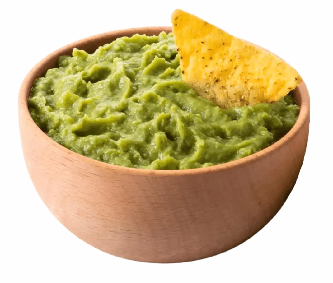 Guacamole tradicional Suave. PACK - 6. Salsa de guacamole Estilo Casero. Elaborado con 05% de aguacate fresco. Ideal para dipear y acompañar.