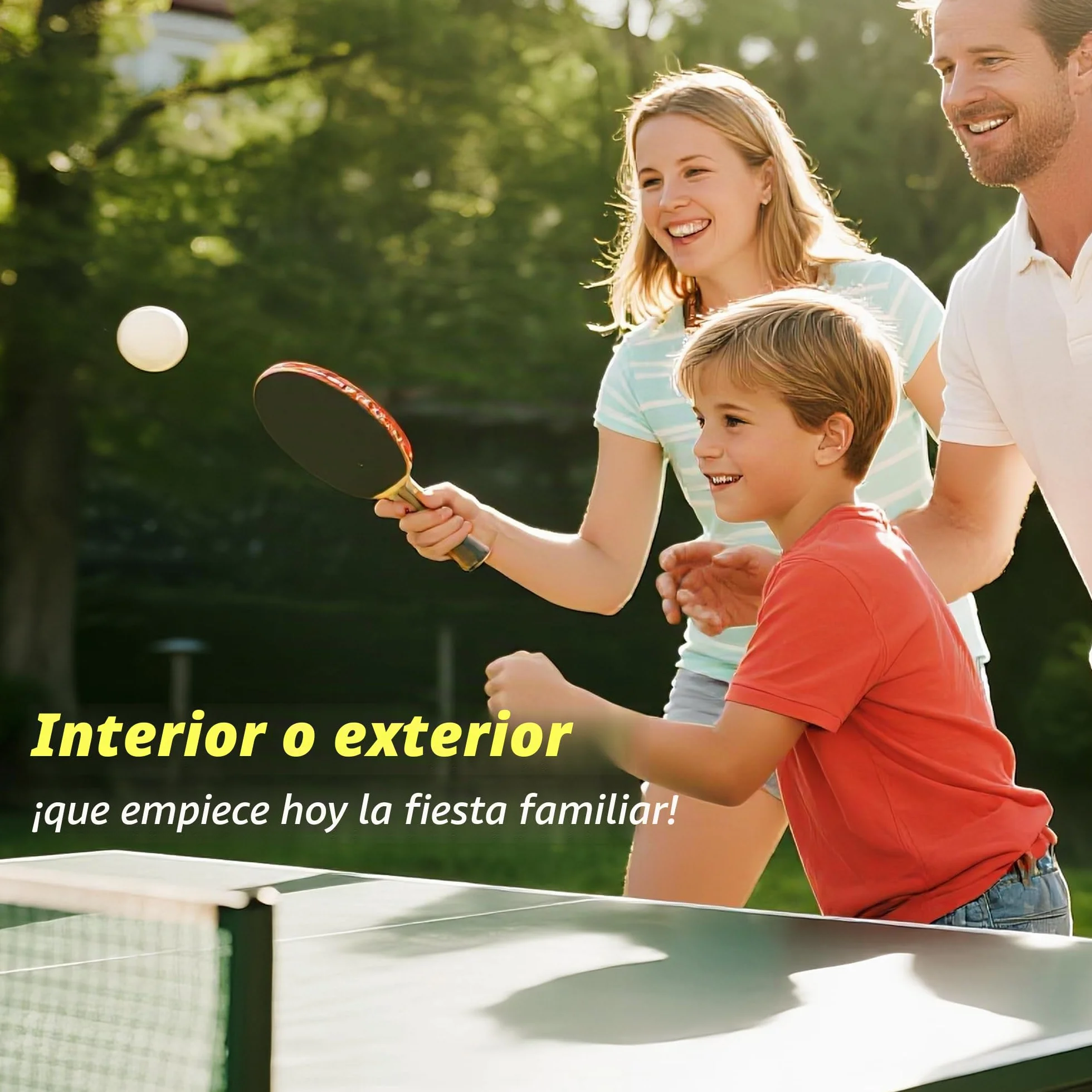 Pala de Ping Pong Profesional, 9 Capas Madera y 8 Capas Carbono