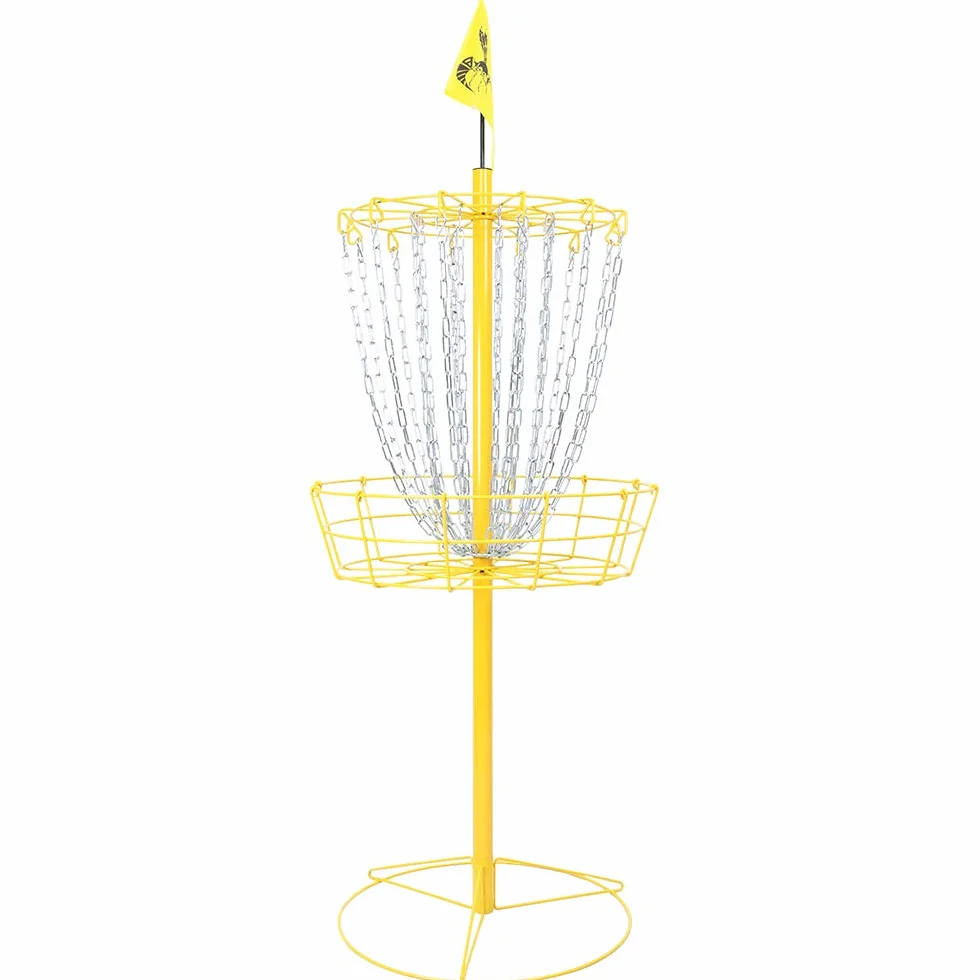 The Hive Disc Golf Practice Basket Double Chains