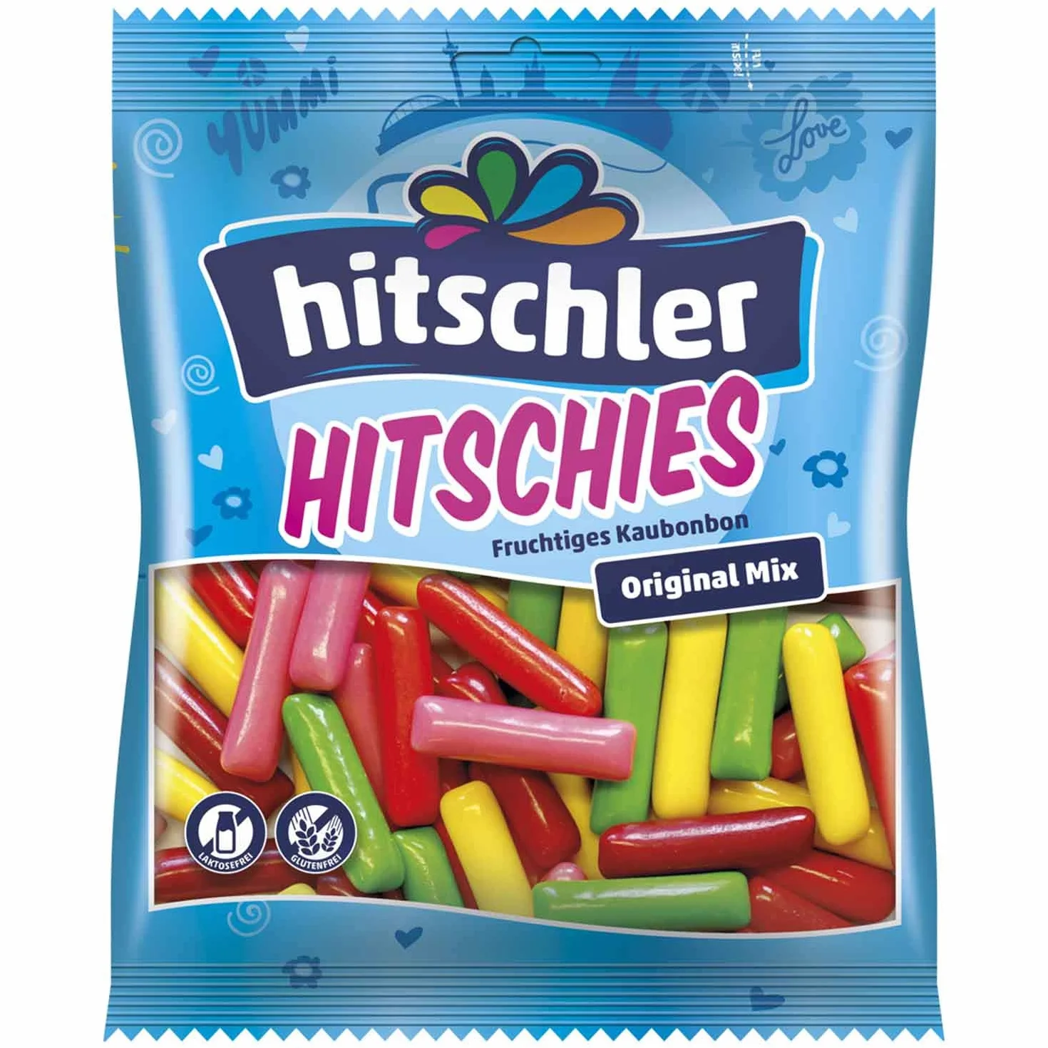 Hitschies Original Mix Caramelo masticable afrutado 150 g
