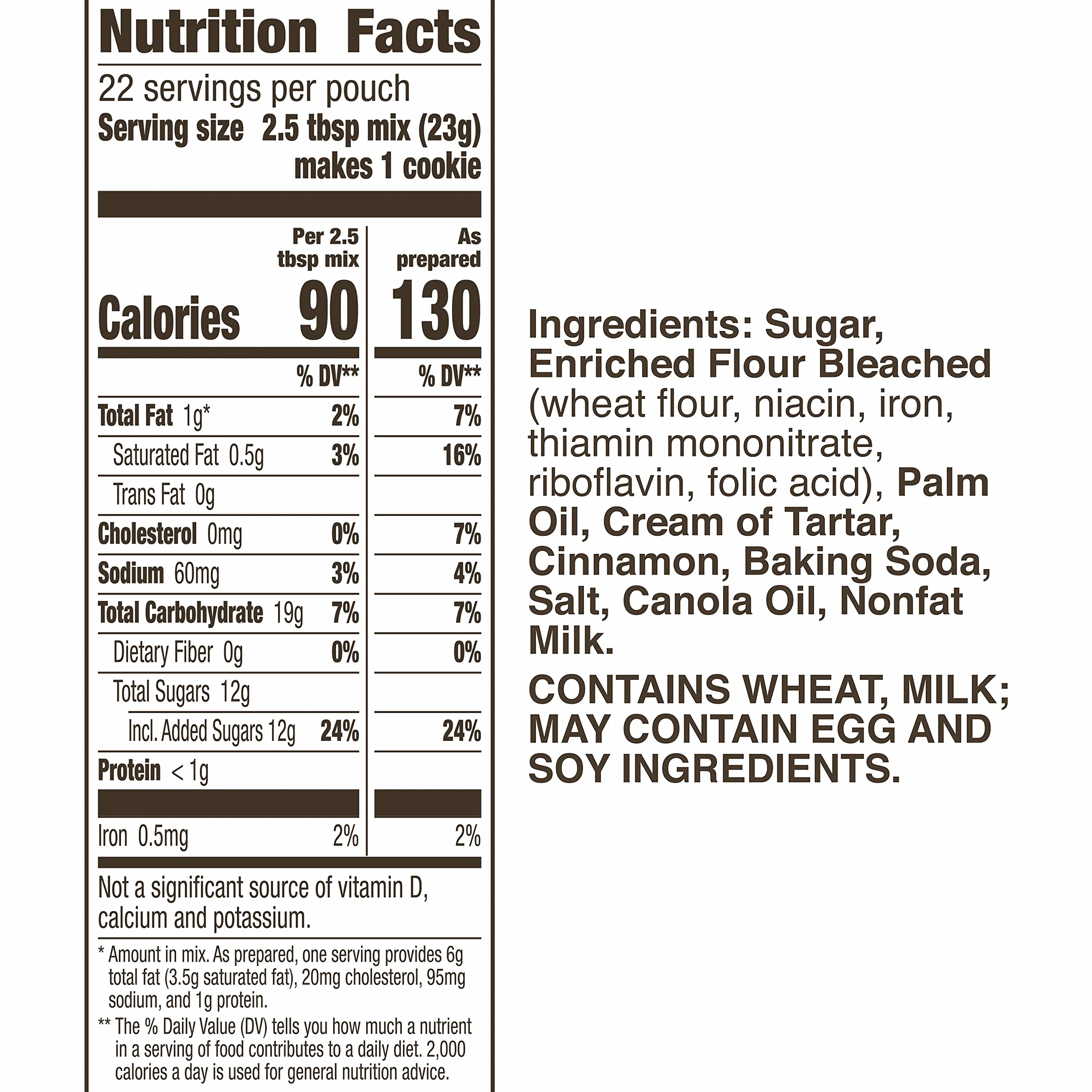 Betty Crocker Snickerdoodle Cookie Mix - 17.9 oz