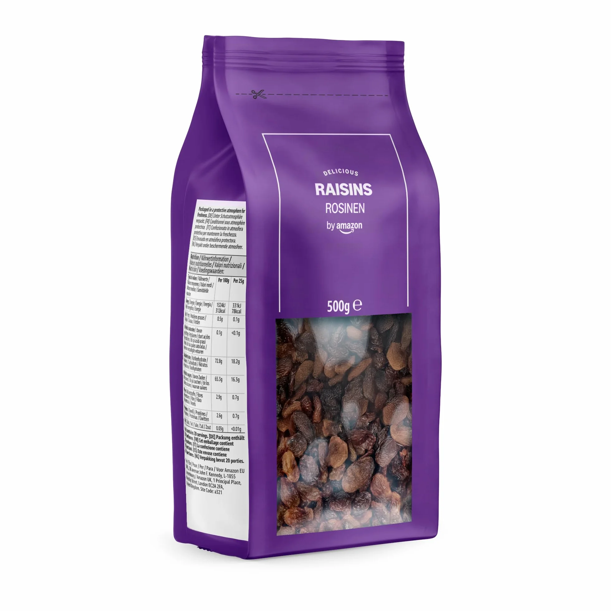 by Amazon Uvas Pasas, 500g