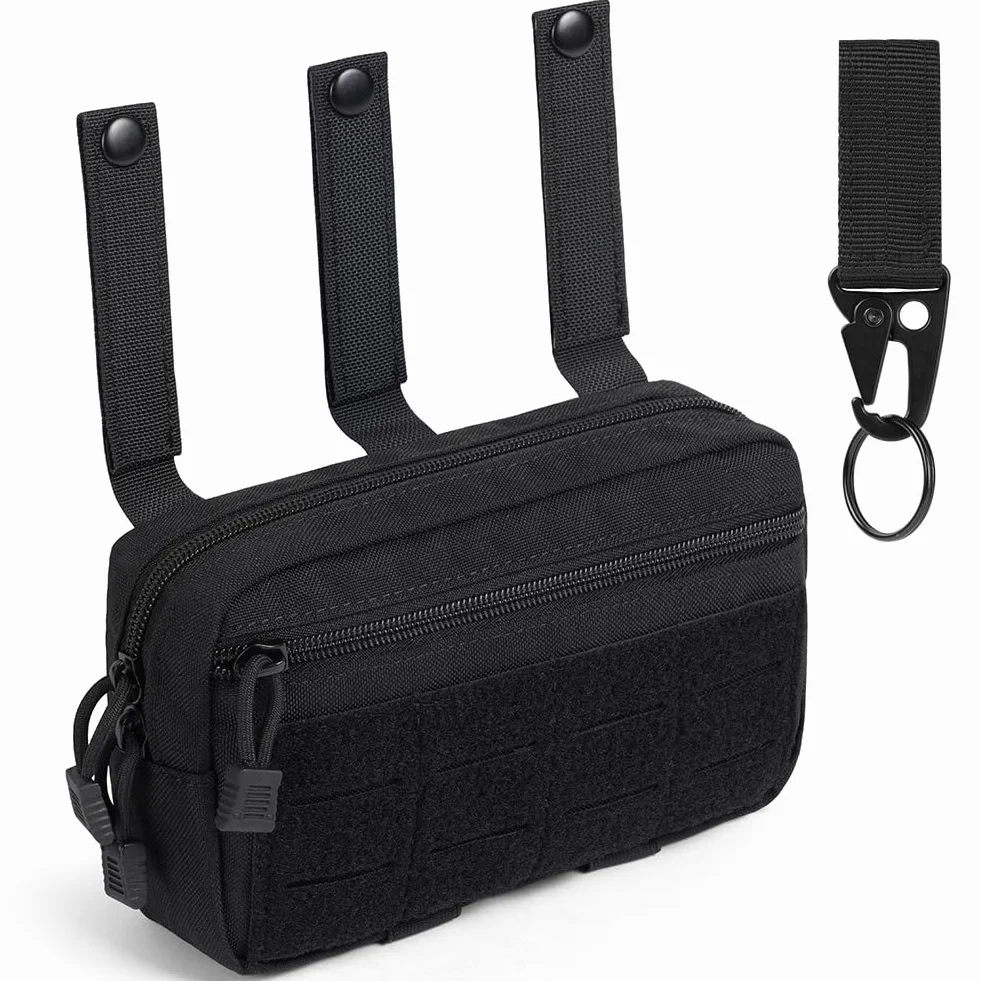 Flintronic Bolsa Táctica Molle, Riñonera Cintura Hombre Multifuncional, para Caza Ciclismo Camping