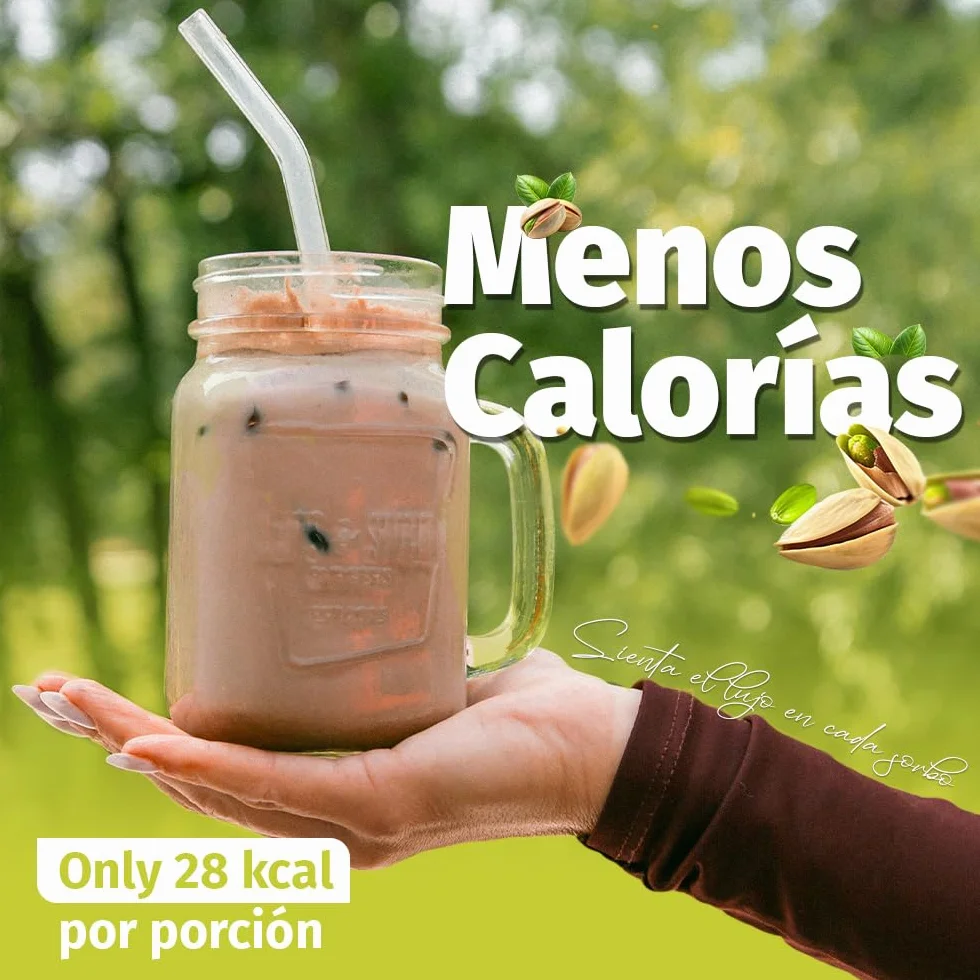 Nature's Finest Dubai Latte Mix con Pistacho, Cacao, Inulina y Clorella, 125 g - Bebida Vegana sin Azúcar Añadido - Apoyo Digestivo y Detox Natural - Bajo en Calorías, Apto para Dietas Keto y Low Carb