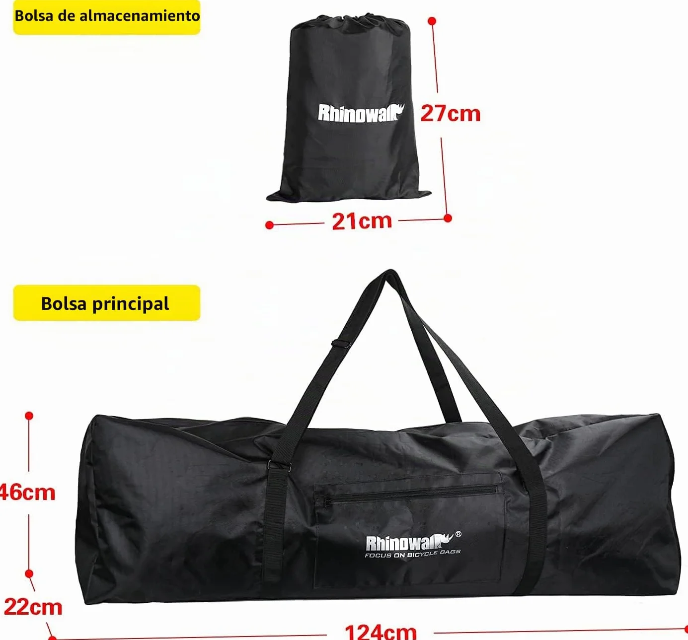 Bolsa de transporte plegable para scooter eléctrico Mijia M365 Xiaomi Segway, mochila de hombro, negra