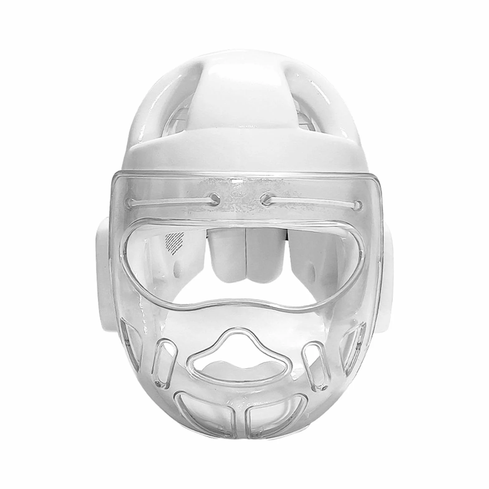 Perfeclan Casco de Boxeo para Deportes de Lucha Taekwondo MMA Máscara Facial Transpirable Protección de Cabeza