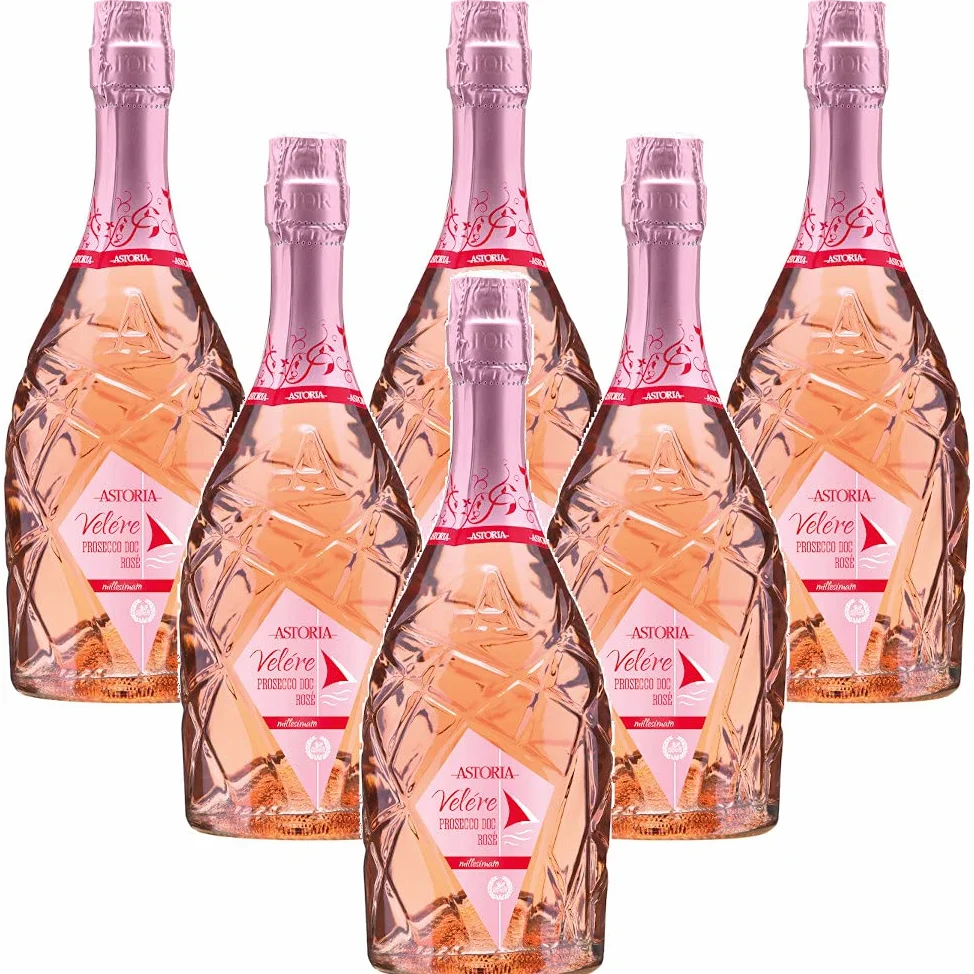 Velére Prosecco Rosado DOC extra dry Astoria (6 botellas 75 cl.)