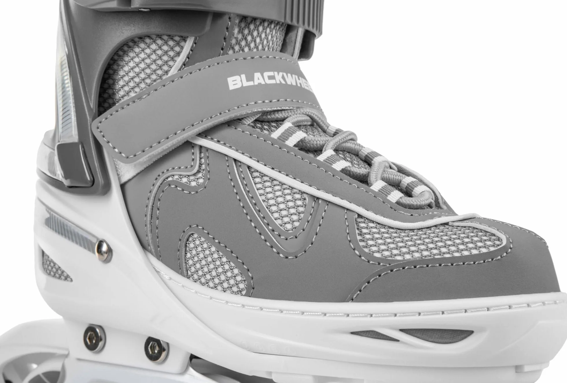 BLACKWHEELS Flex Pro Patines en línea Ajustables con chasis de Aluminio, rodamientos ABEC-7 y Sistema de Triple Cierre