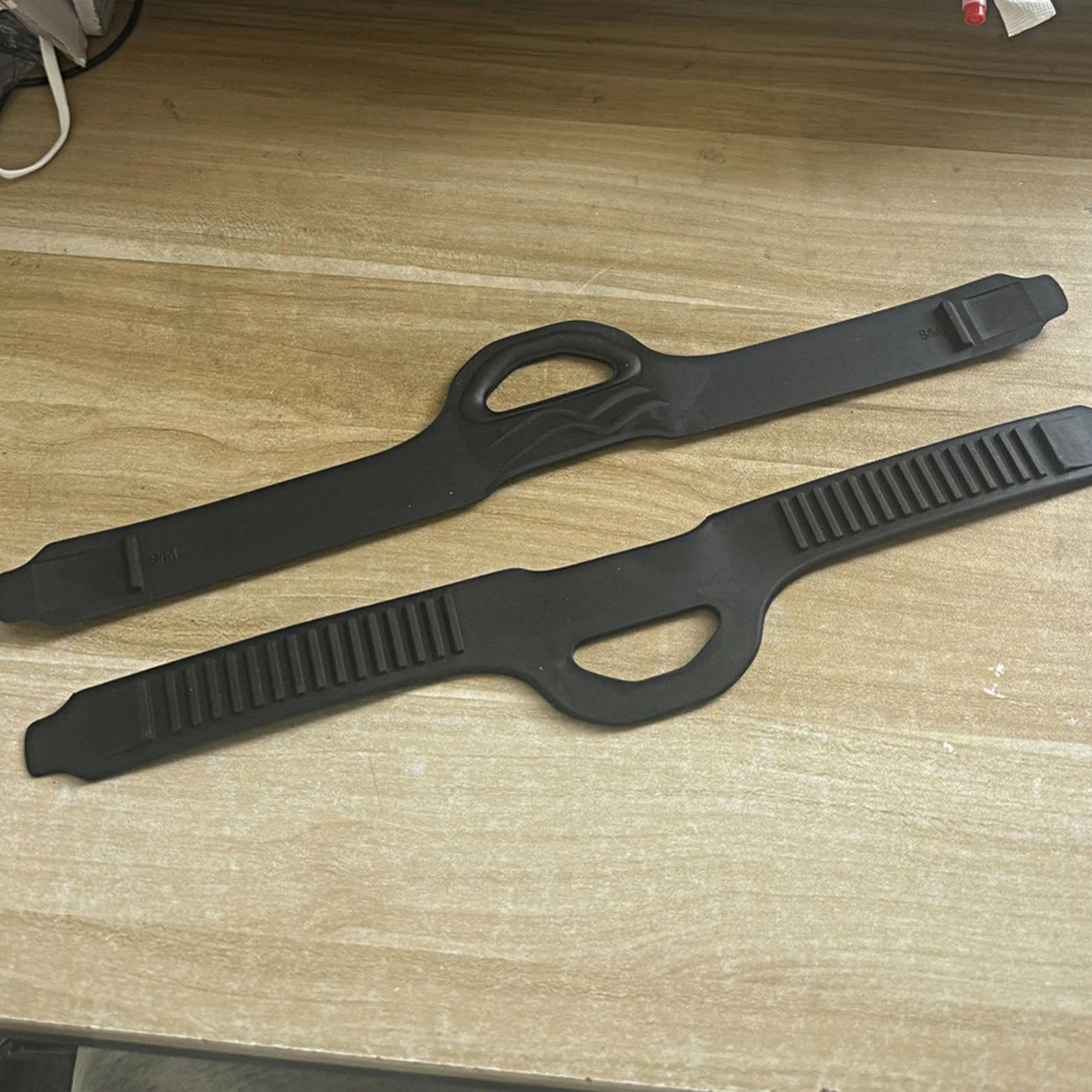 Correa para Aletas 2 Pack Correa Ajustable de Goma para Pesca Buceo Natación Recambio