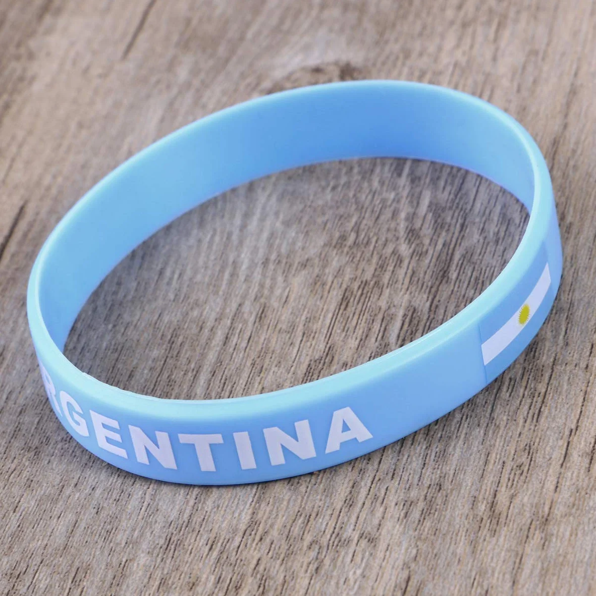 BESPORTBLE 5 Piezas Silicona Argentina País Pulsera Deportes Nacional Copa Favor 2020 Olimpiada