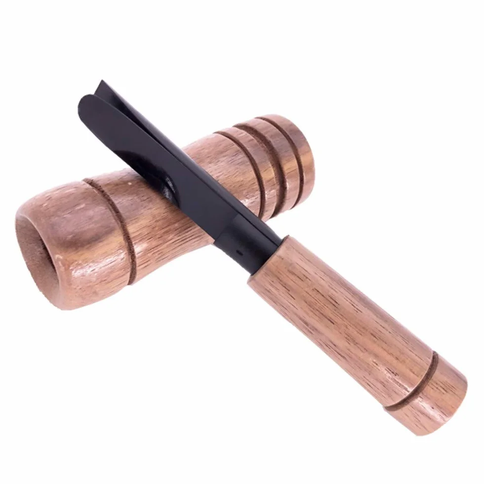 Silbato de Llamada de Pato de Madera para Caza al Aire Libre
