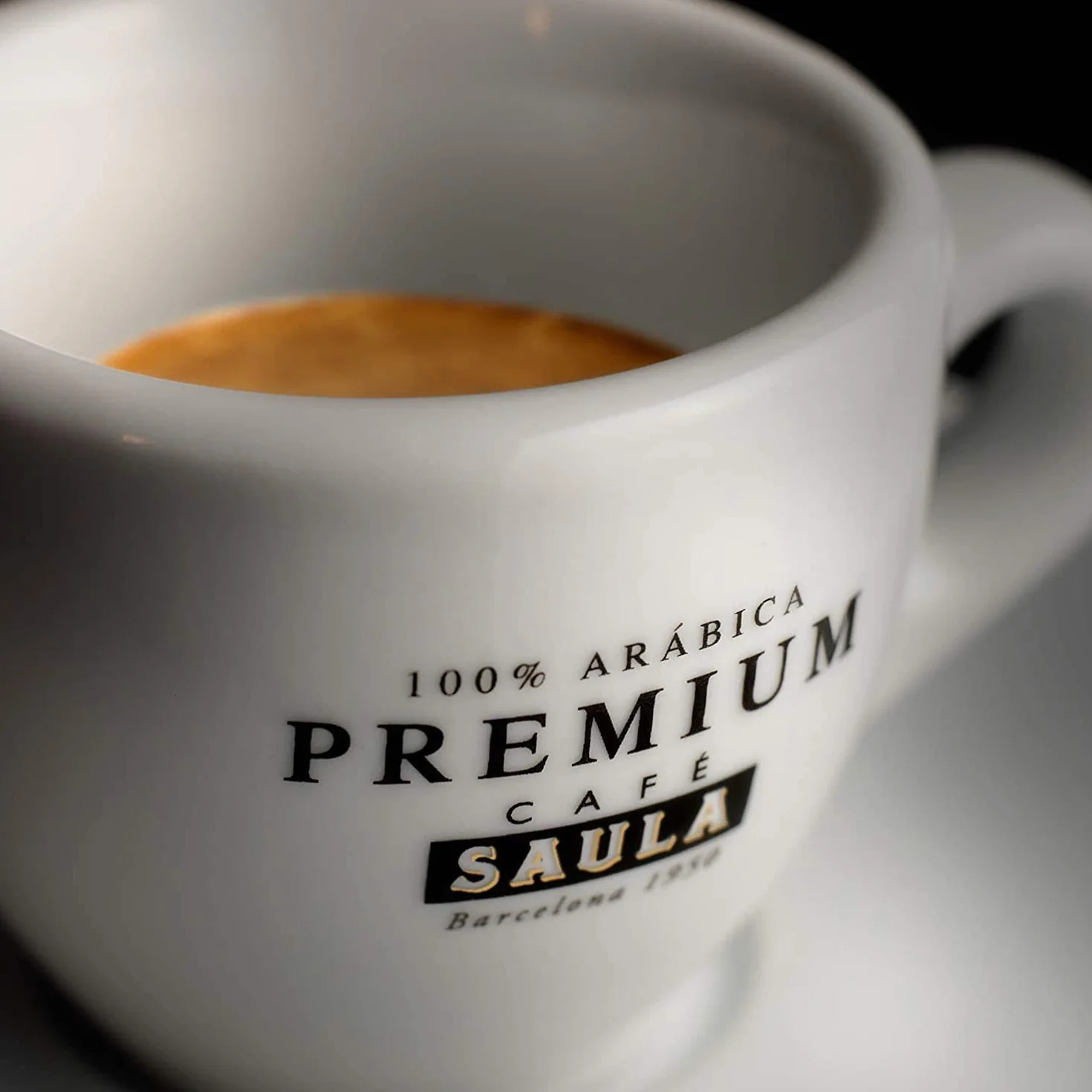 Café Saula grano Premium Ecológico 100% arábica Pack 2 botes 500 gr