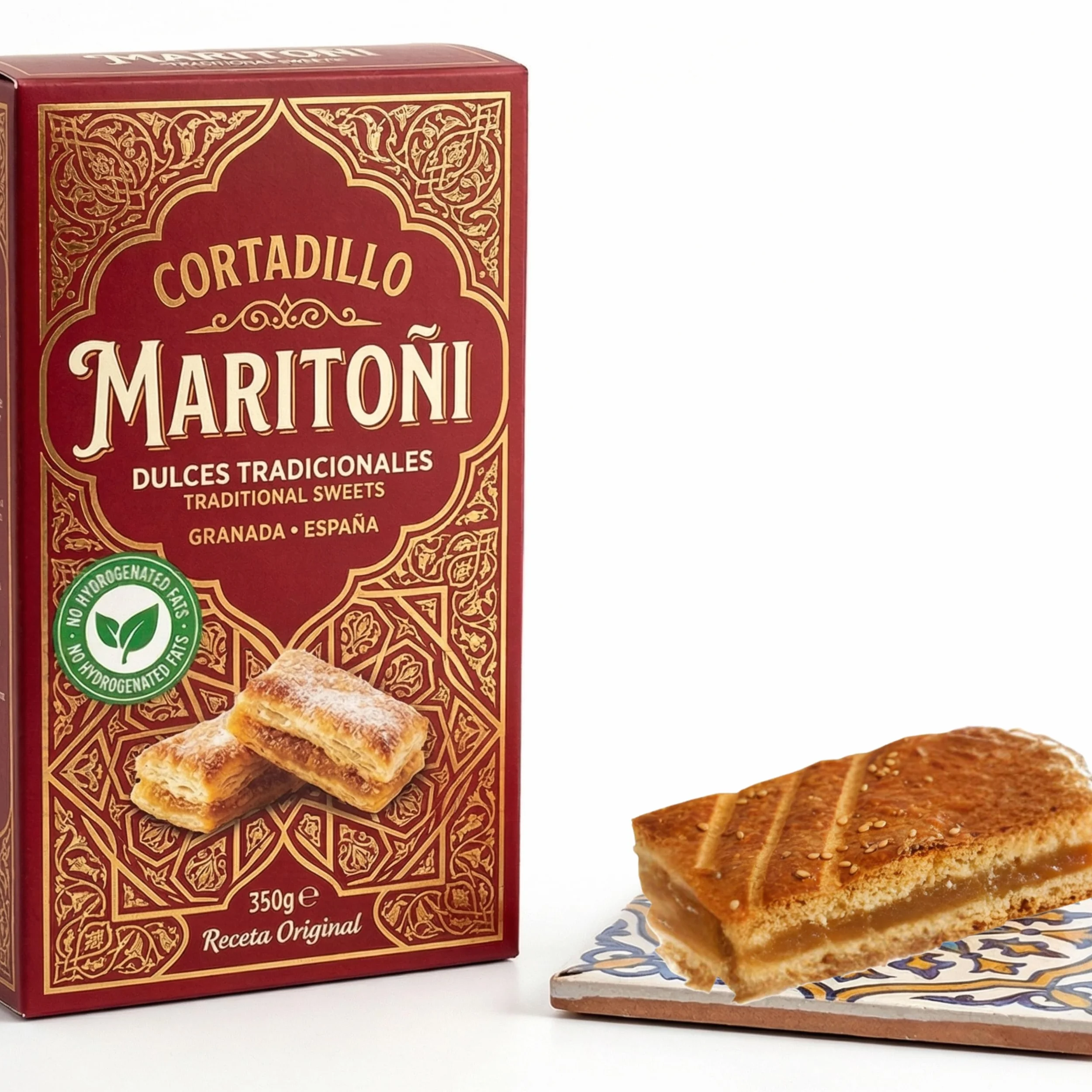 Dulces Cortaditos Cabello de Ángel · Maritoñi de Granada · Pack 2 Cajas 12 Uds 75g · Desayunos y Meriendas