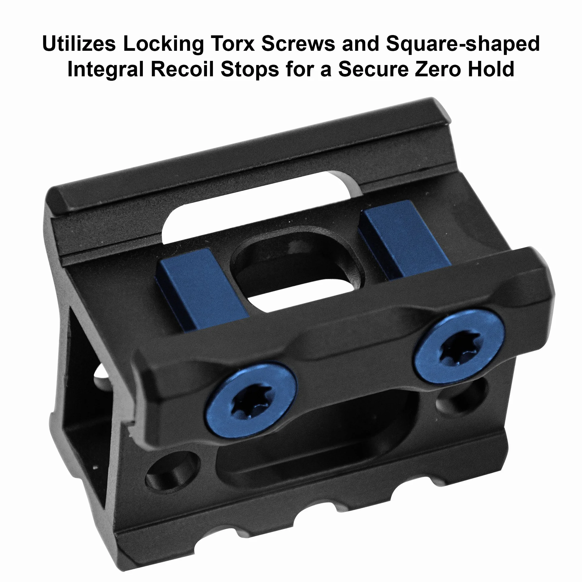 UTG Adultos Super Slim Picatinny Riser Mount 1 High, 3 entradas, Negro