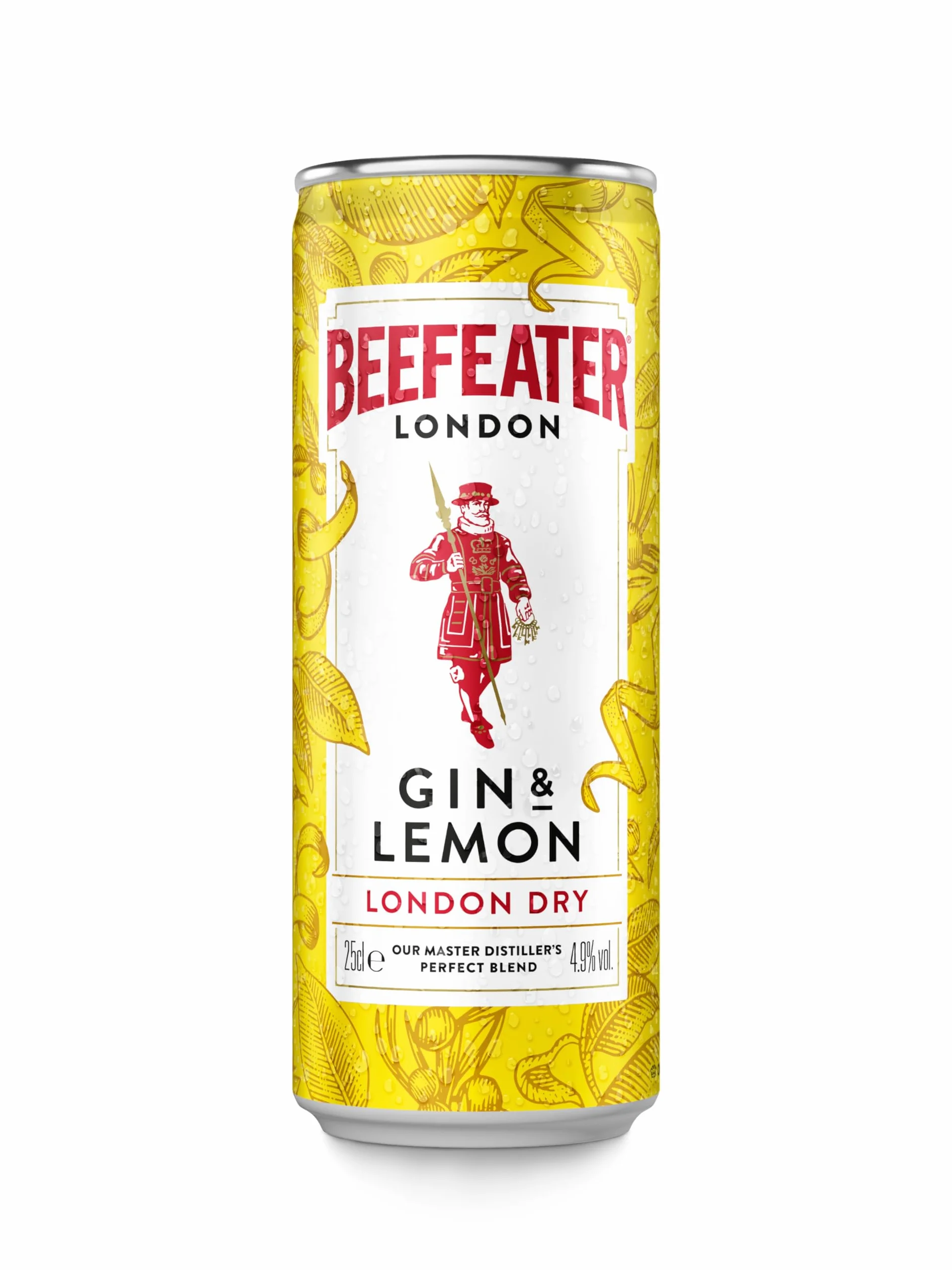 Beefeater Gin&Lemon REDI Cóctel 12 unidades con POLARBOX de Regalo - 250 ml