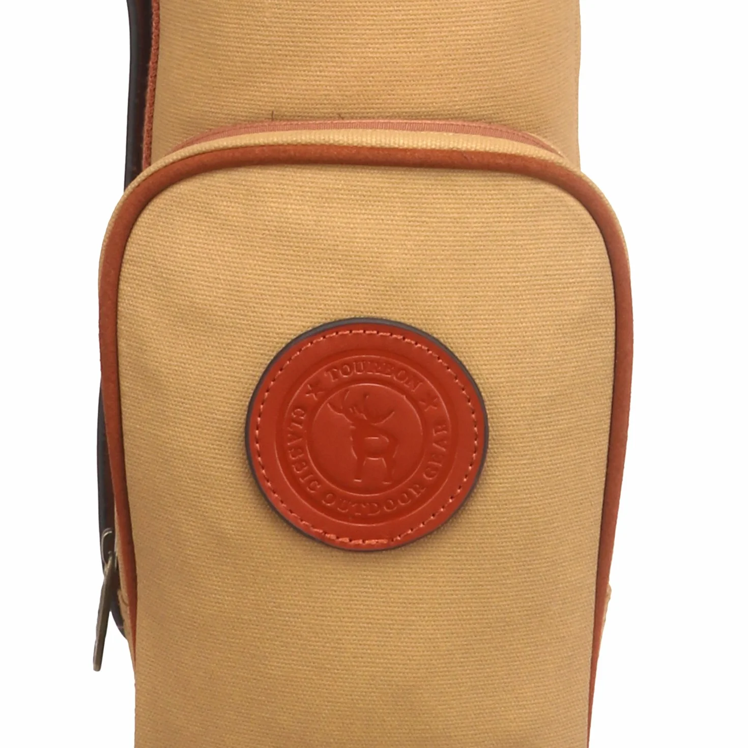 Tourbon Bolsa de Lona Impermeable para Palos de Golf Correa de Hombro Acolchada