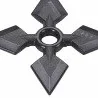 Ninja Stars 4pc Juego Artes Marciales Negro Polipropileno Plástico Contacto Completo