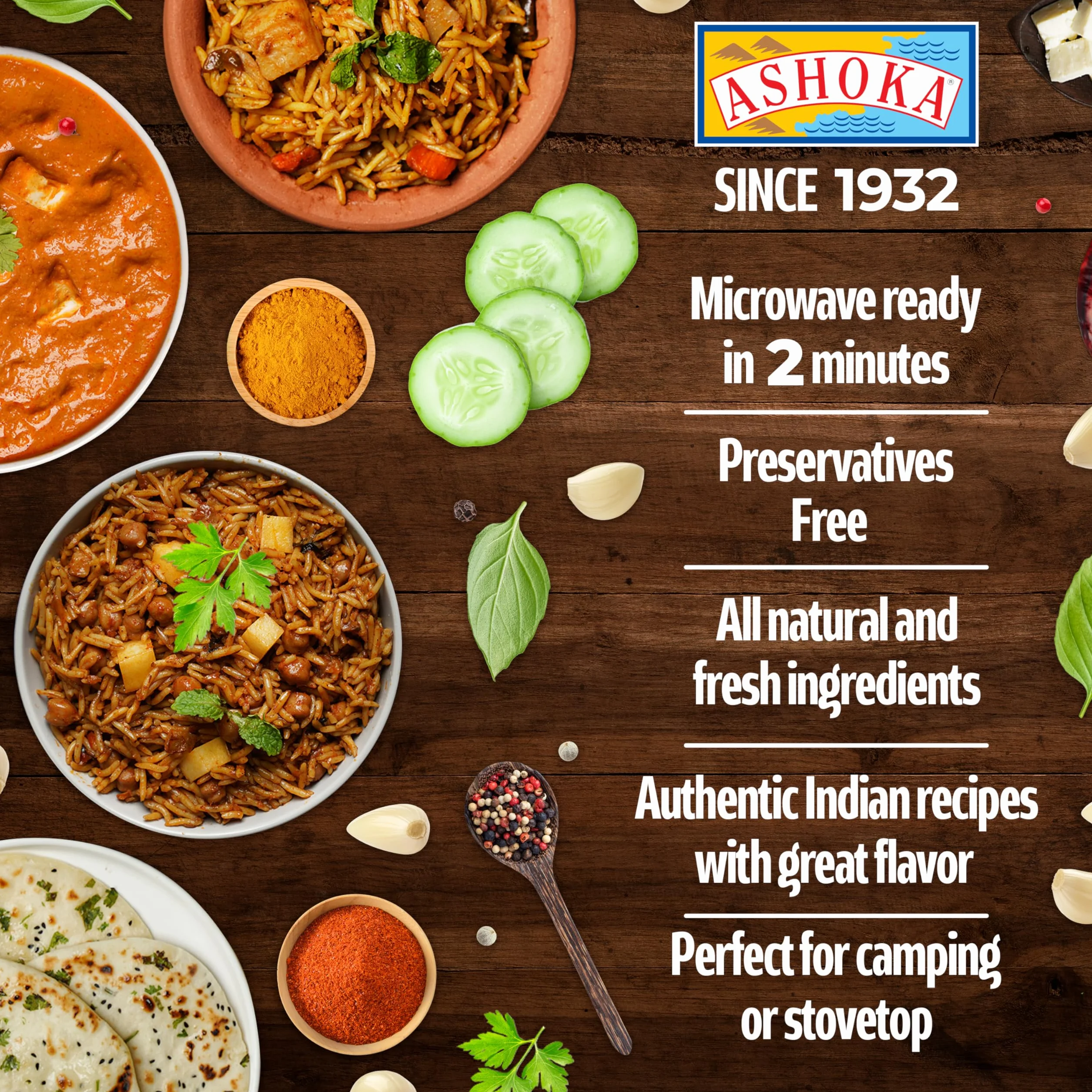 ASHOKA - Paneer Palak al instante - 1 X 280 GR