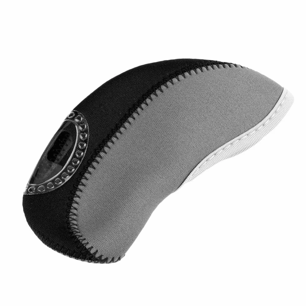Fundas Protectoras de Golf de Neopreno Impermeables, Juego de 10, Negro Rojo Verde