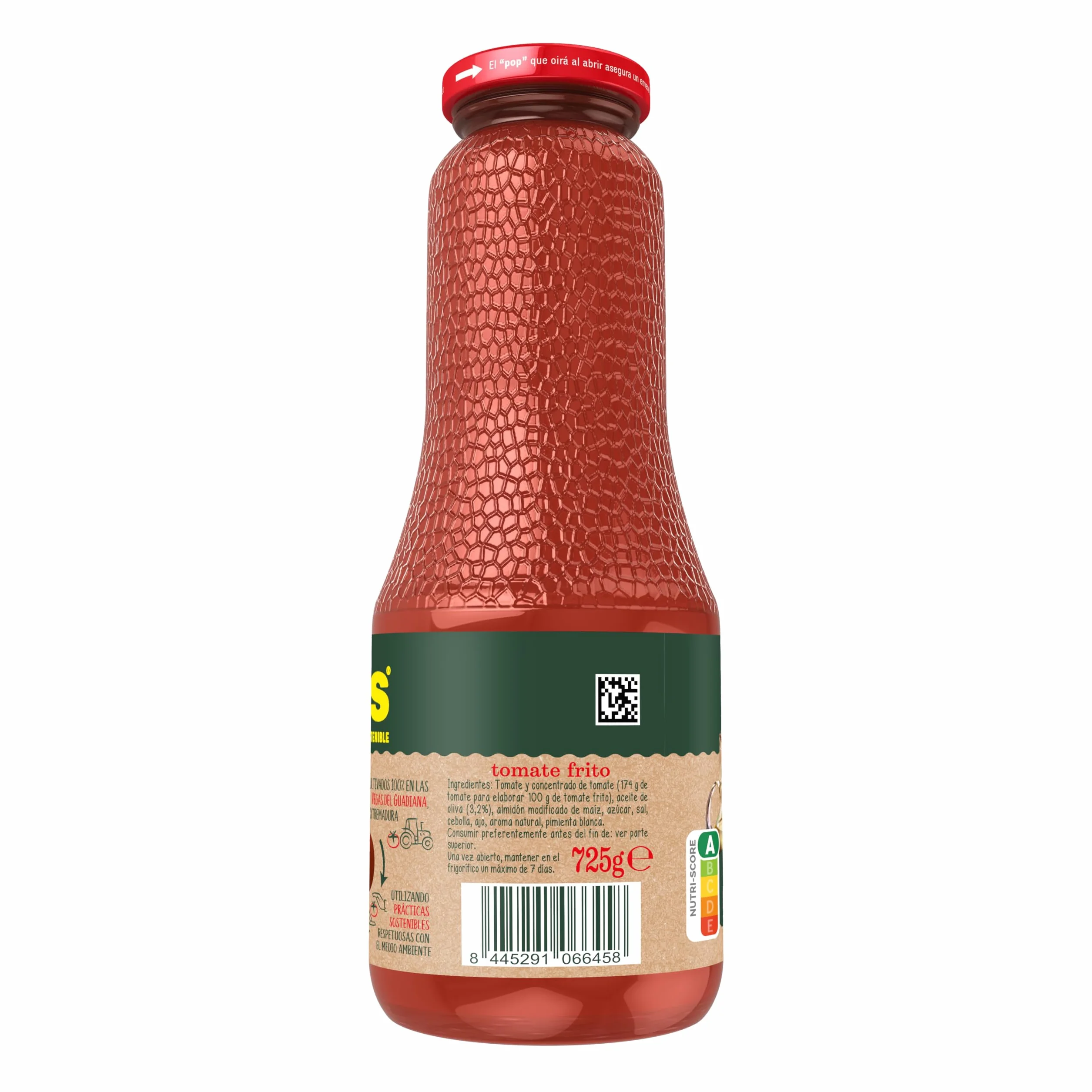 Solis Salsa de tomate FRASCO OLIVA 12 x 725 g
