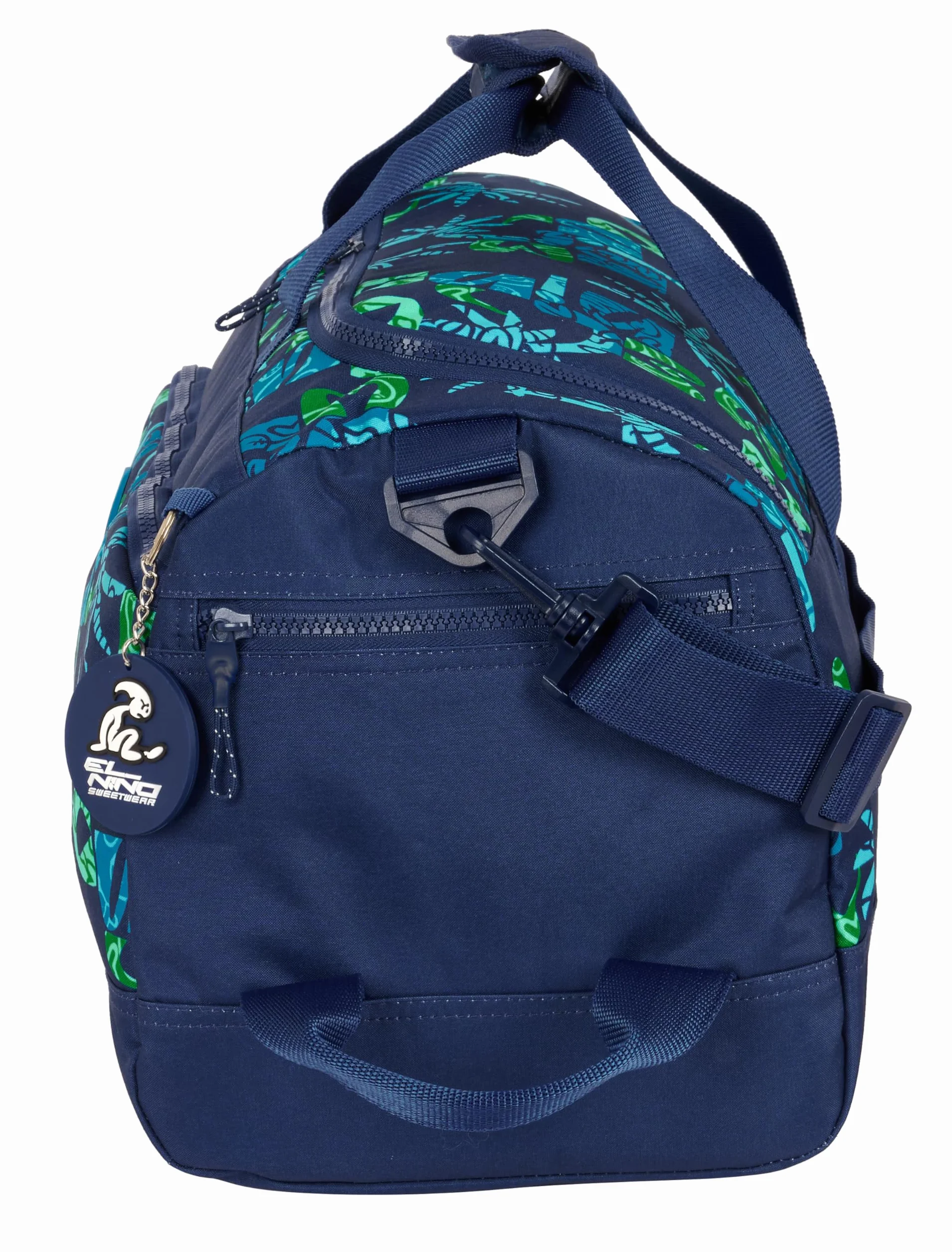 Safta EL NIÑO GLASSY Bolsa de Deporte Mochila 50x25x25 cm Azul Marino