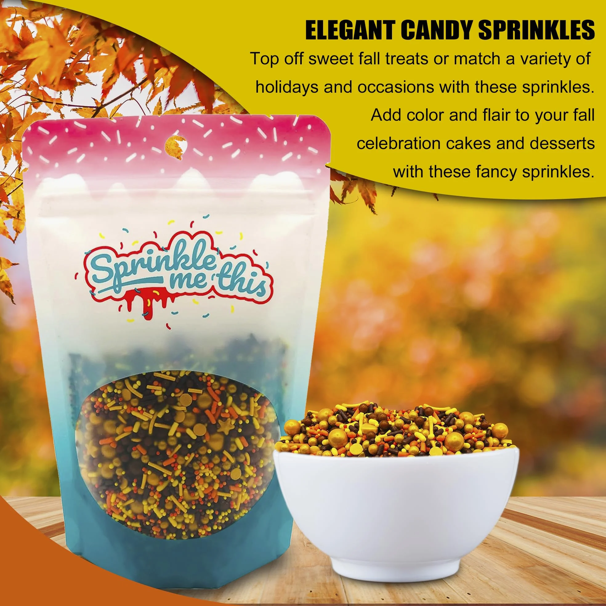 Sprinkle Me This Dessert Decorating Sprinkles 8 Oz