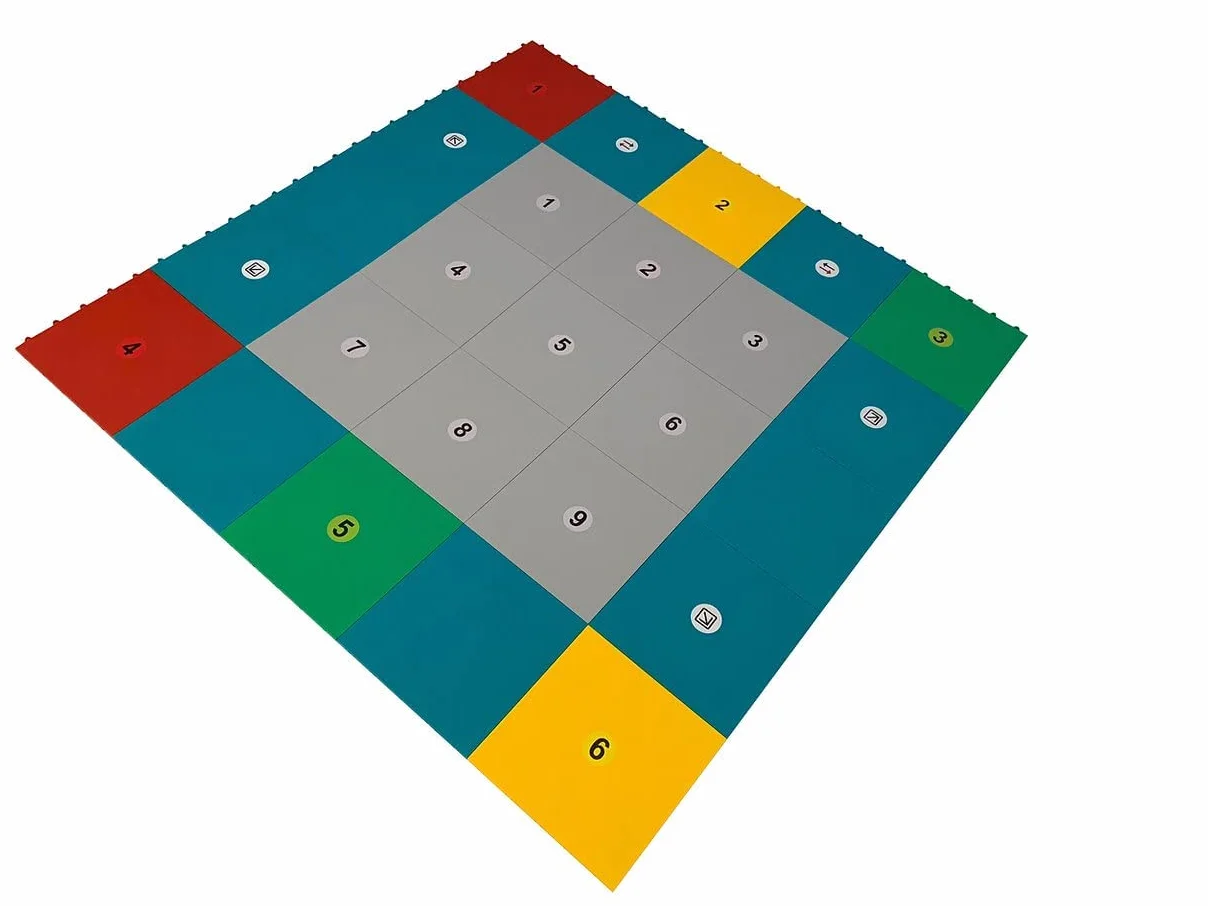 Azulejos de Hockey sobre césped Profesional Zona de Habilidades 360