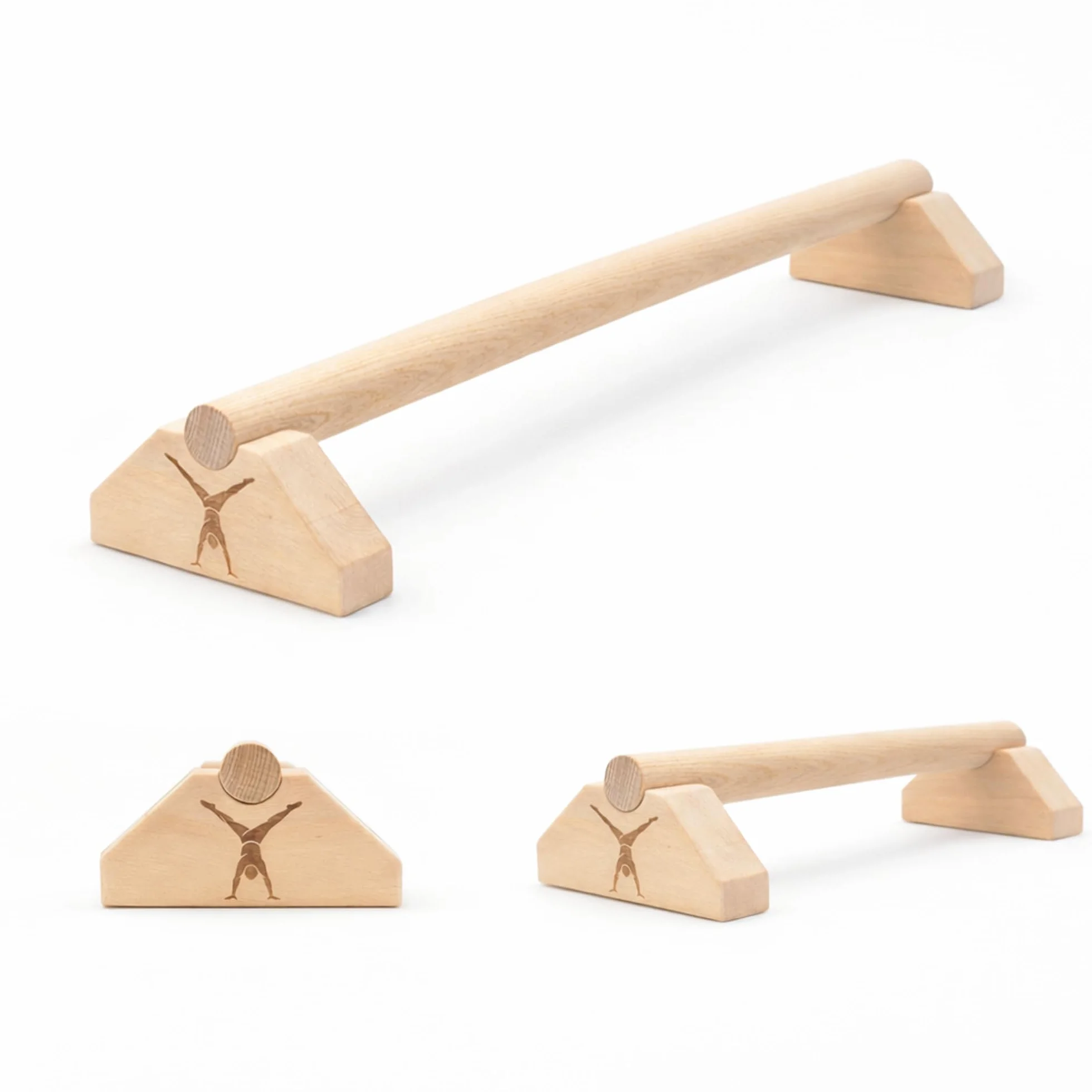 MAMOI Parallettes de entrenamiento calistenia, barras paralelas antideslizantes para flexiones fitness
