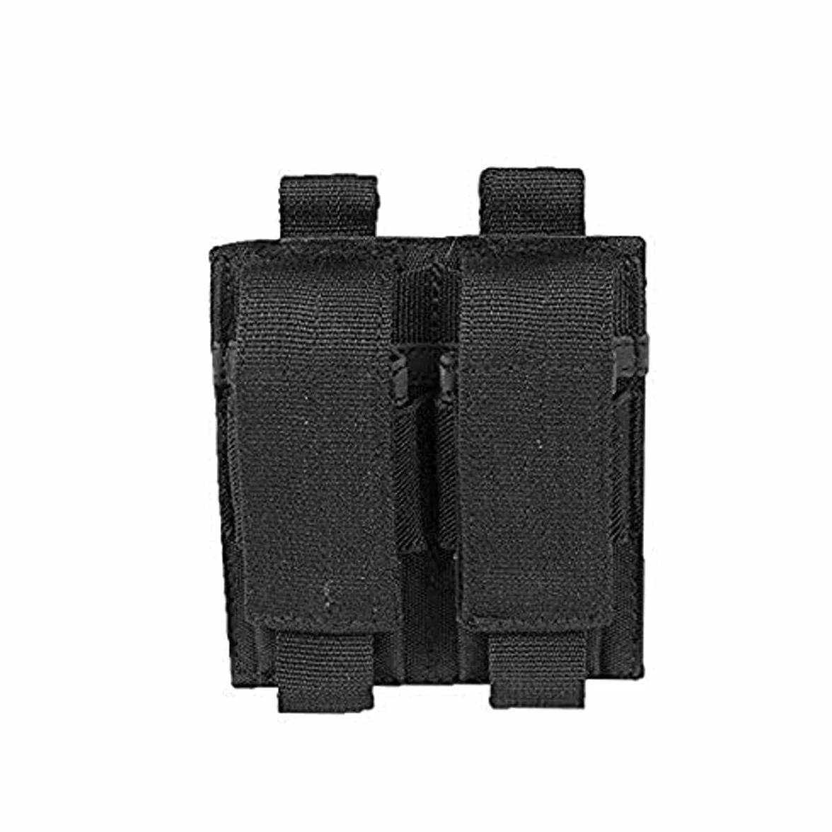 Mil-Tec Porte Chargeurs Double Pour Pistolet Noir Fixation Molle