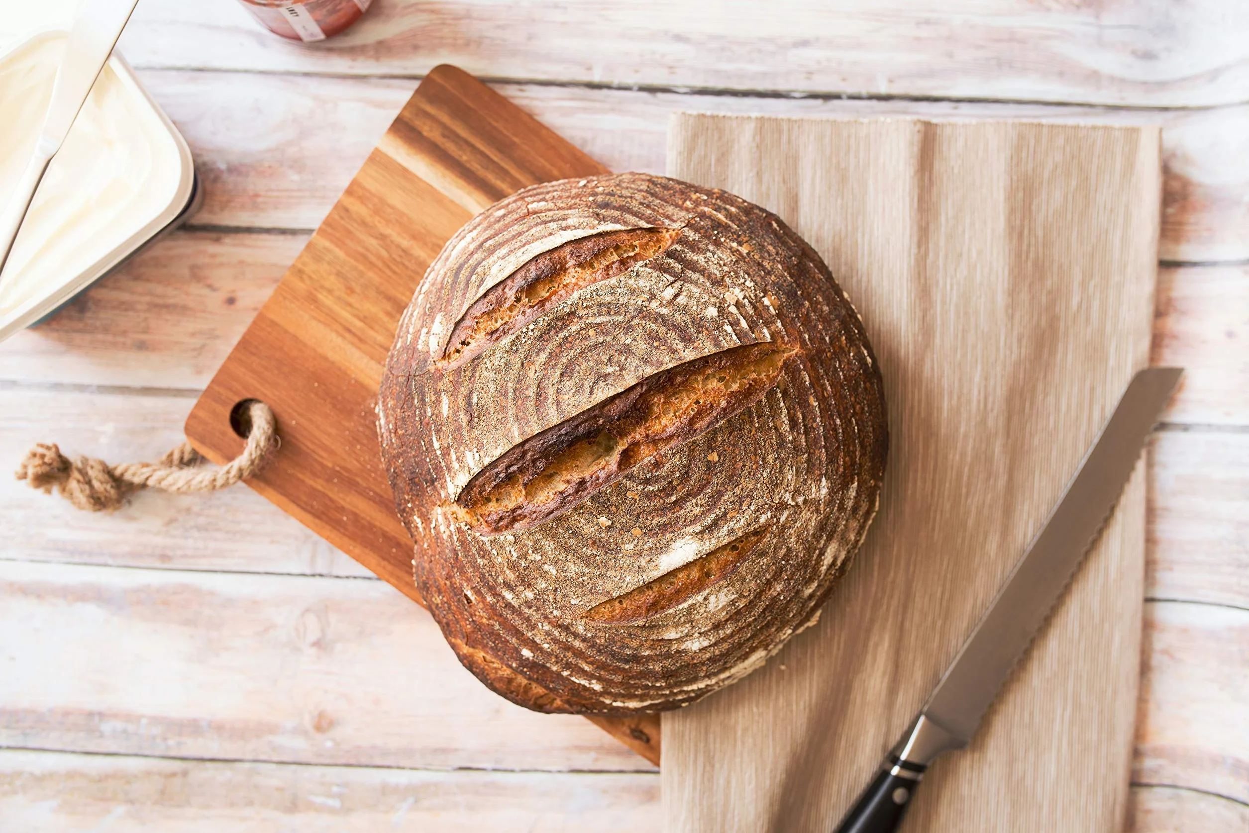 Lievito Madre - Masa fermentada de trigo seca en polvo con fuerte fuerza motriz de 500 g Foozia