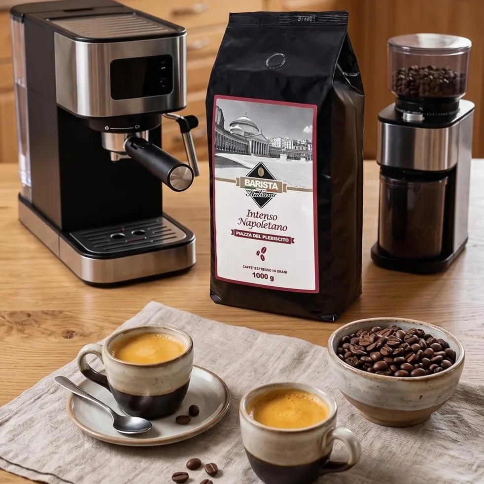 Barista Italiano - 2 x 1KG Café Natural En Grano (VARIEDAD DE CAFÈ) | Made in Italy