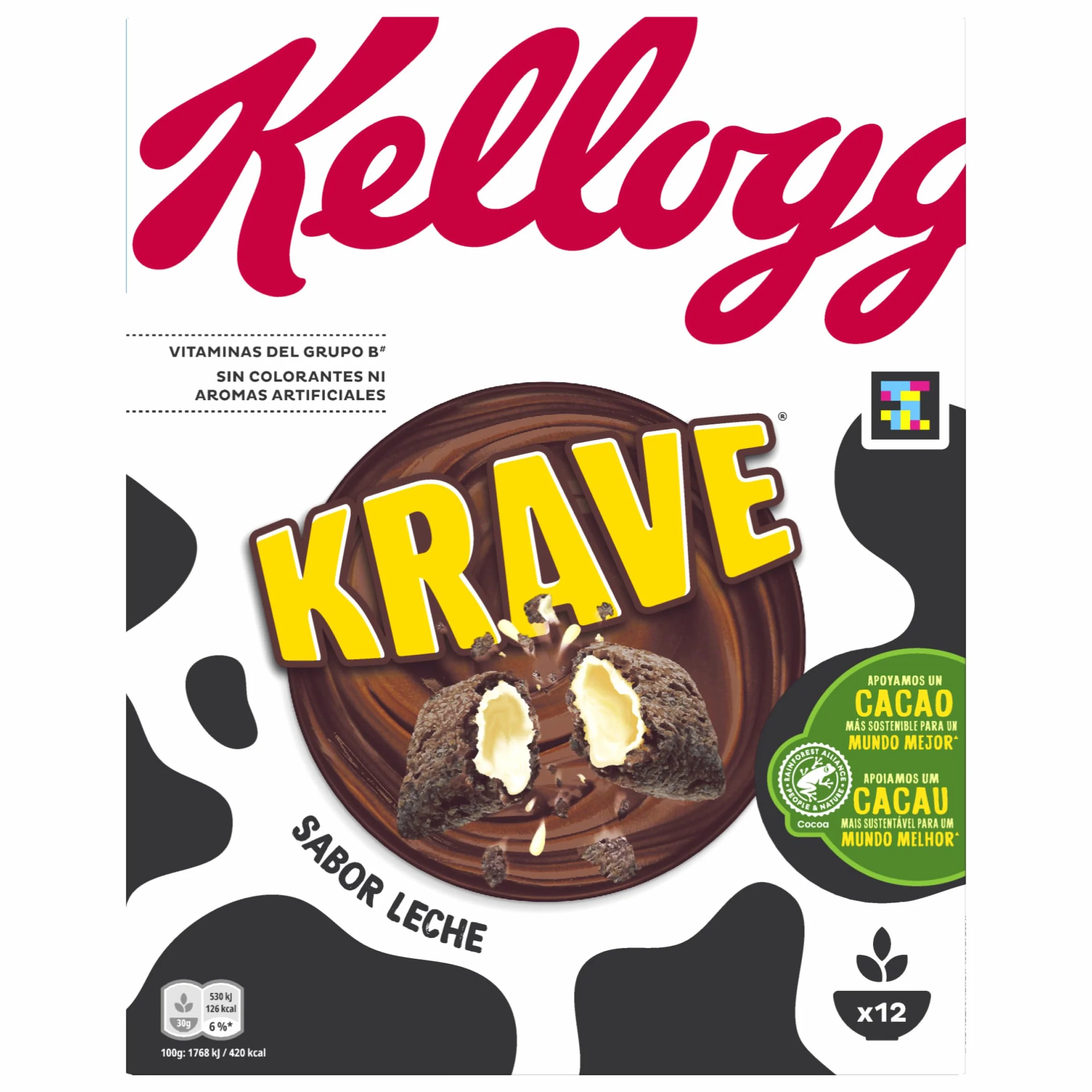 Kellogg's Krave Sabor Leche 375g