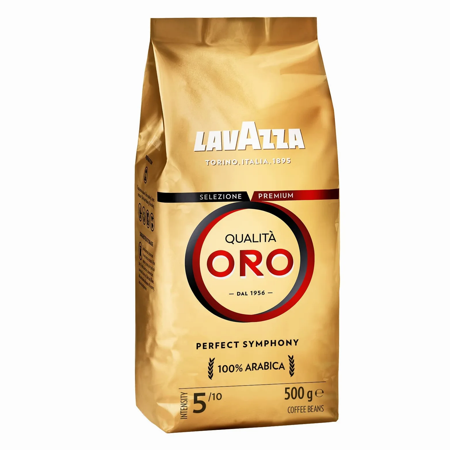 Lavazza, 3 Paquetes Surtidos de Cafè en Grano Natural, Qualità Oro 500 g, Qualità Rossa 500g, Crema e Gusto Classico 1 kg, Arábica y Robusta, Ideales para Máquina de Café Espresso o Superautomática