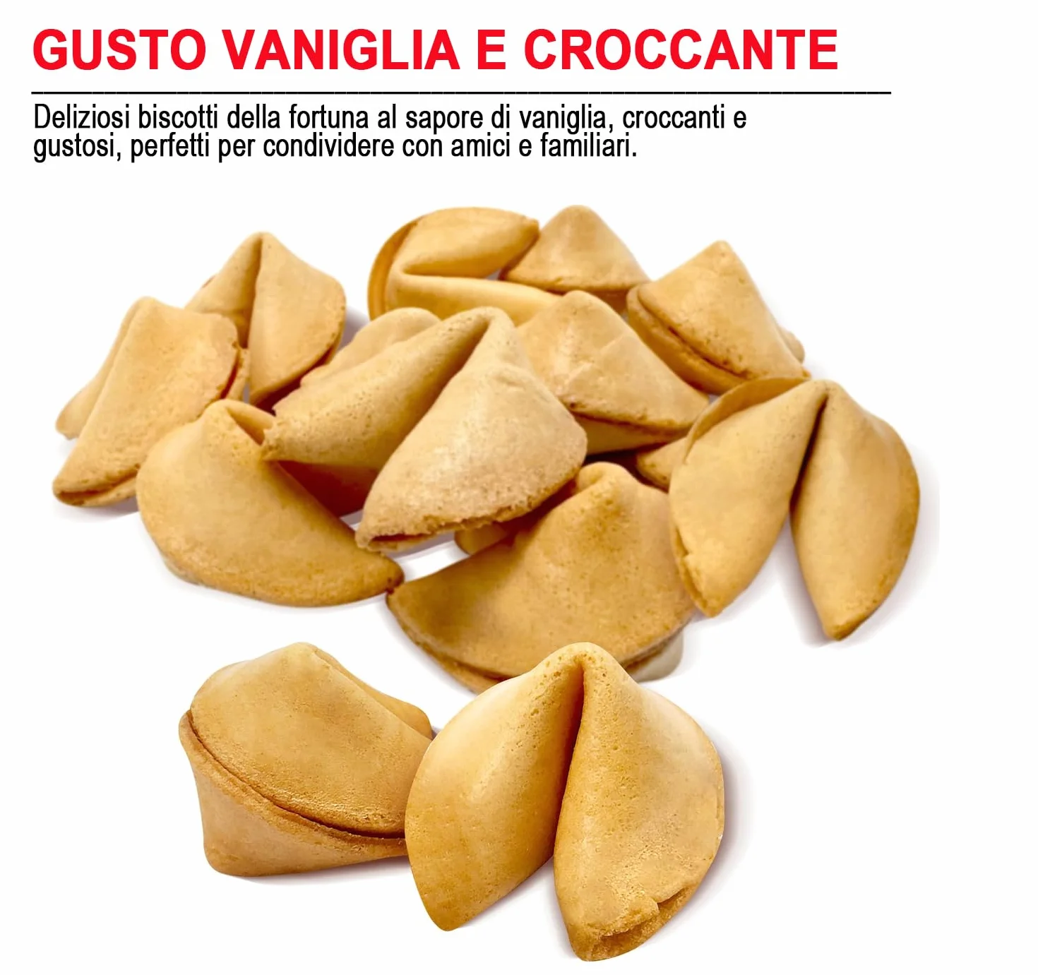 MiFan Fortuna Box - Galletas de la Fortuna Chinas, Mensajes Proféticos, Deseos en Español, Paquetes Variados, Sabor Vainilla (12 Piezas)