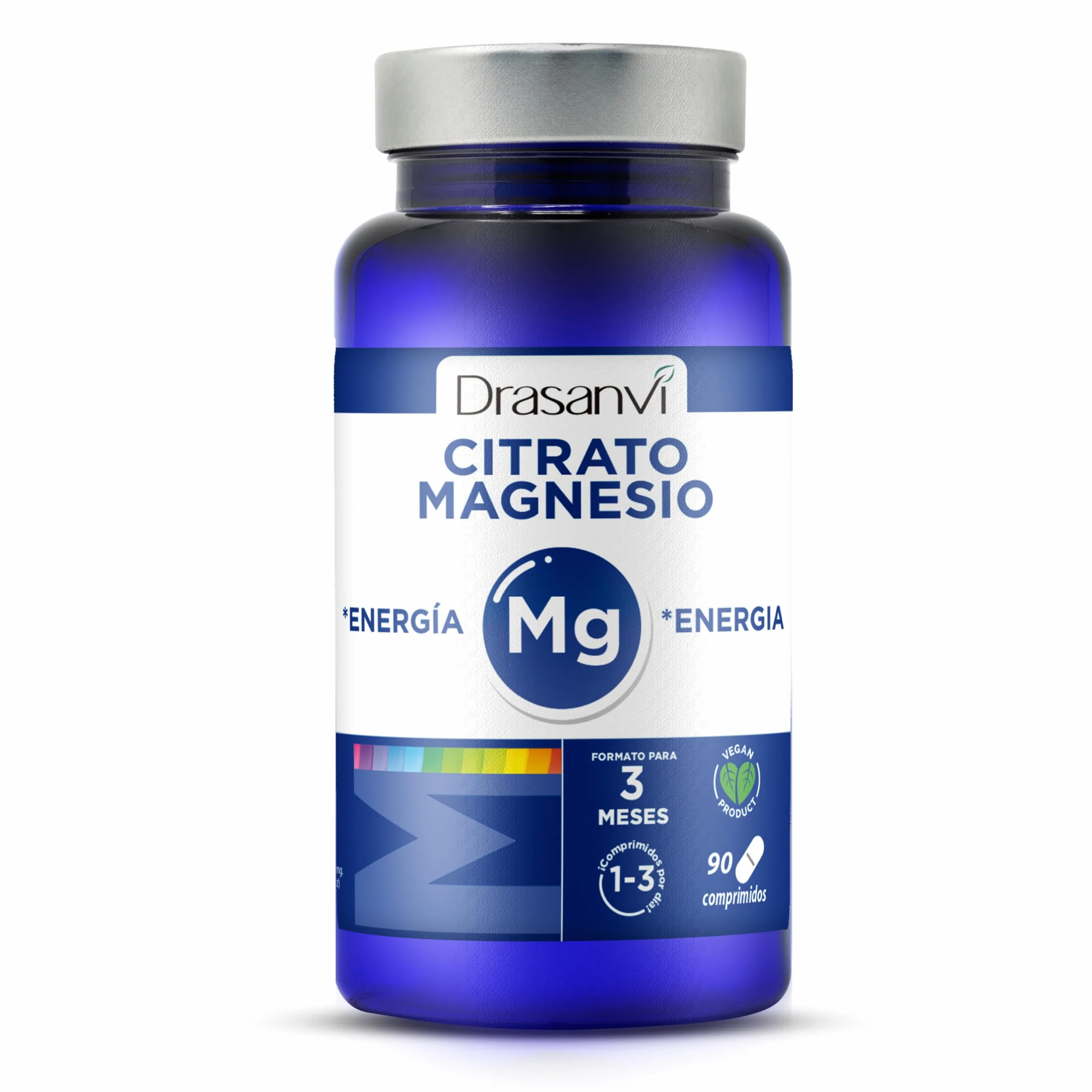 CITRATO DE MAGNESIO DRASANVI 90 comprimidos VEGANO SIN GLUTEN