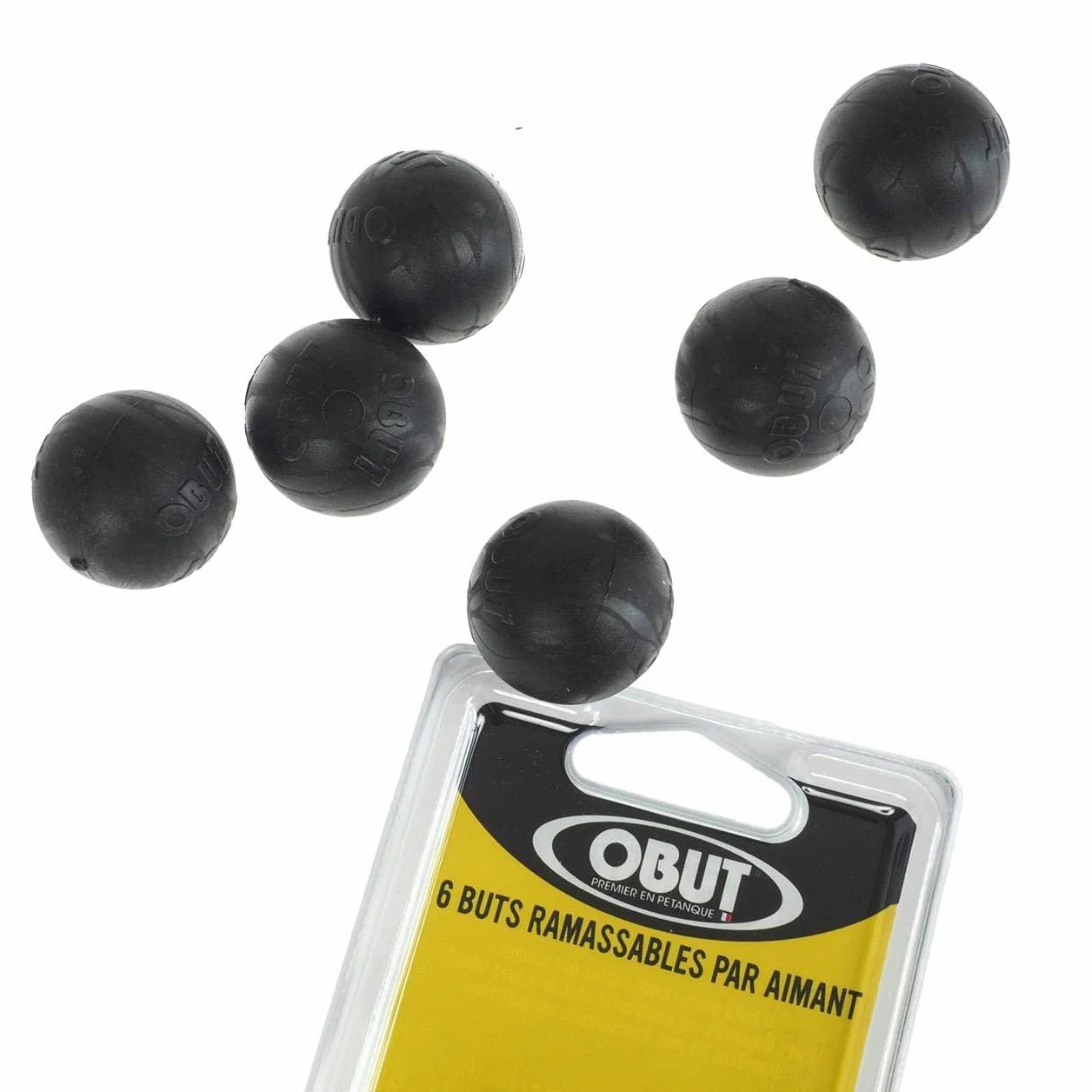 OBUT Pack 6 boliches de Petanca imantados