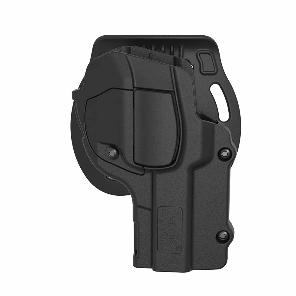 Beretta 92 Funda de polímero OWB para pistola militar, cinturón exterior táctico, abierta para diestros negro