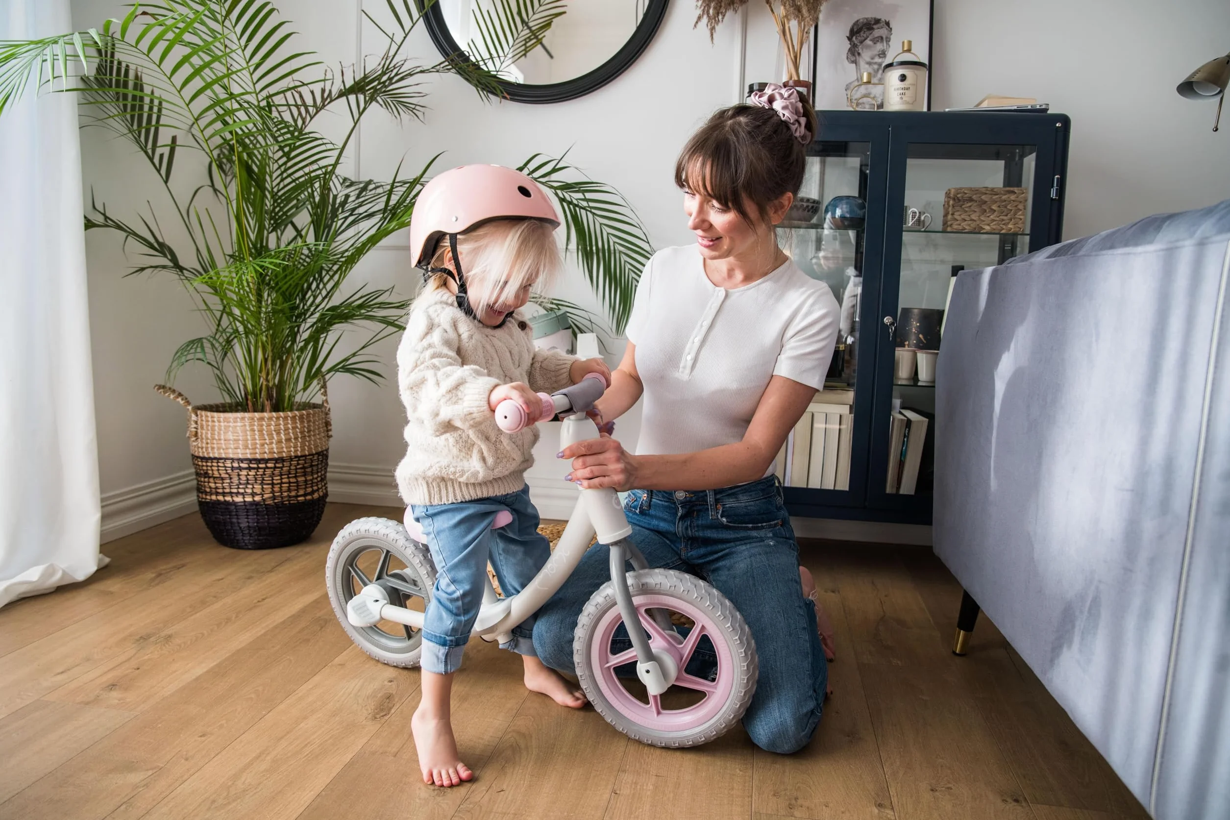 Casco Ajustable para Niños 1-4 Años 47-58 cm Bicicleta Prueba de Golpes 11 Orificios Ventilación