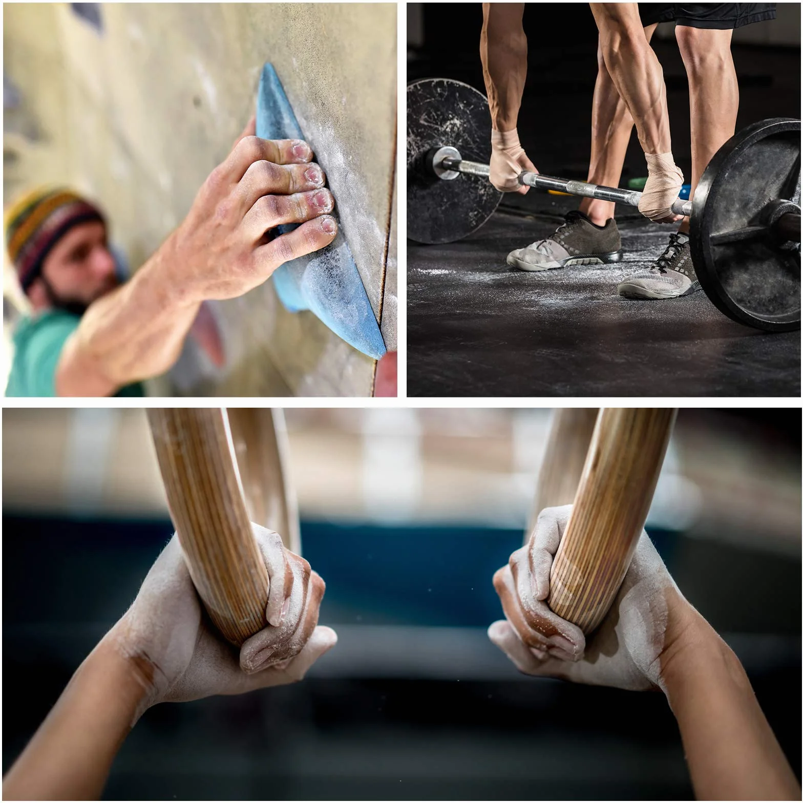 ALPIDEX 4 x Chalk Block 56 g Bloque De Tiza Magnesio Gimnasia Halterofilia