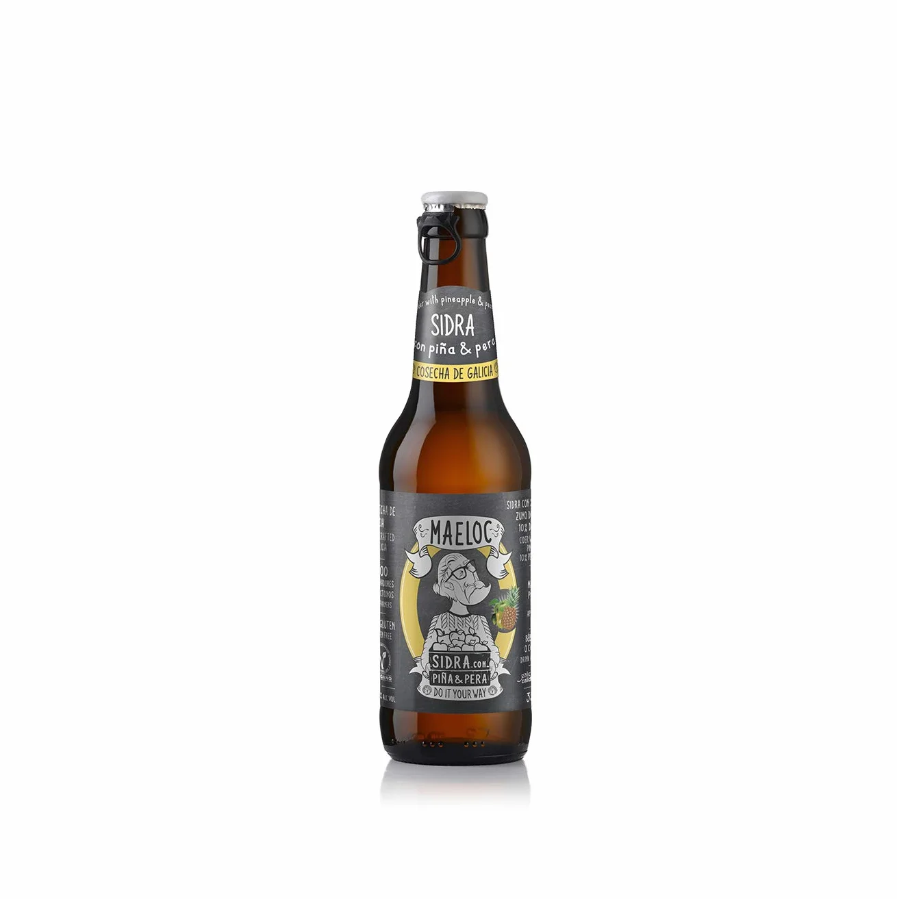 Maeloc Sidra con Piña & Pera 24 botellas 330 ml
