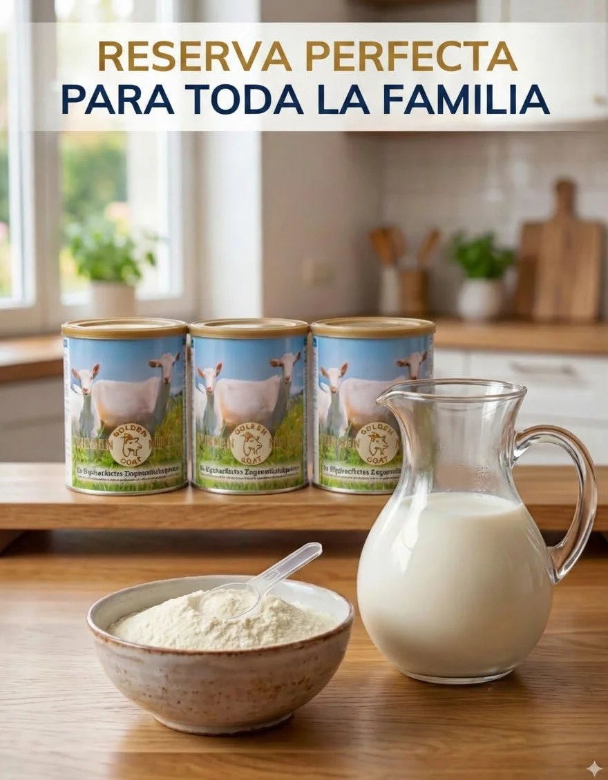Golden Goat Leche de Cabra en Polvo 2x400 g de Nueva Zelanda para Café, Cocina y Mascotas